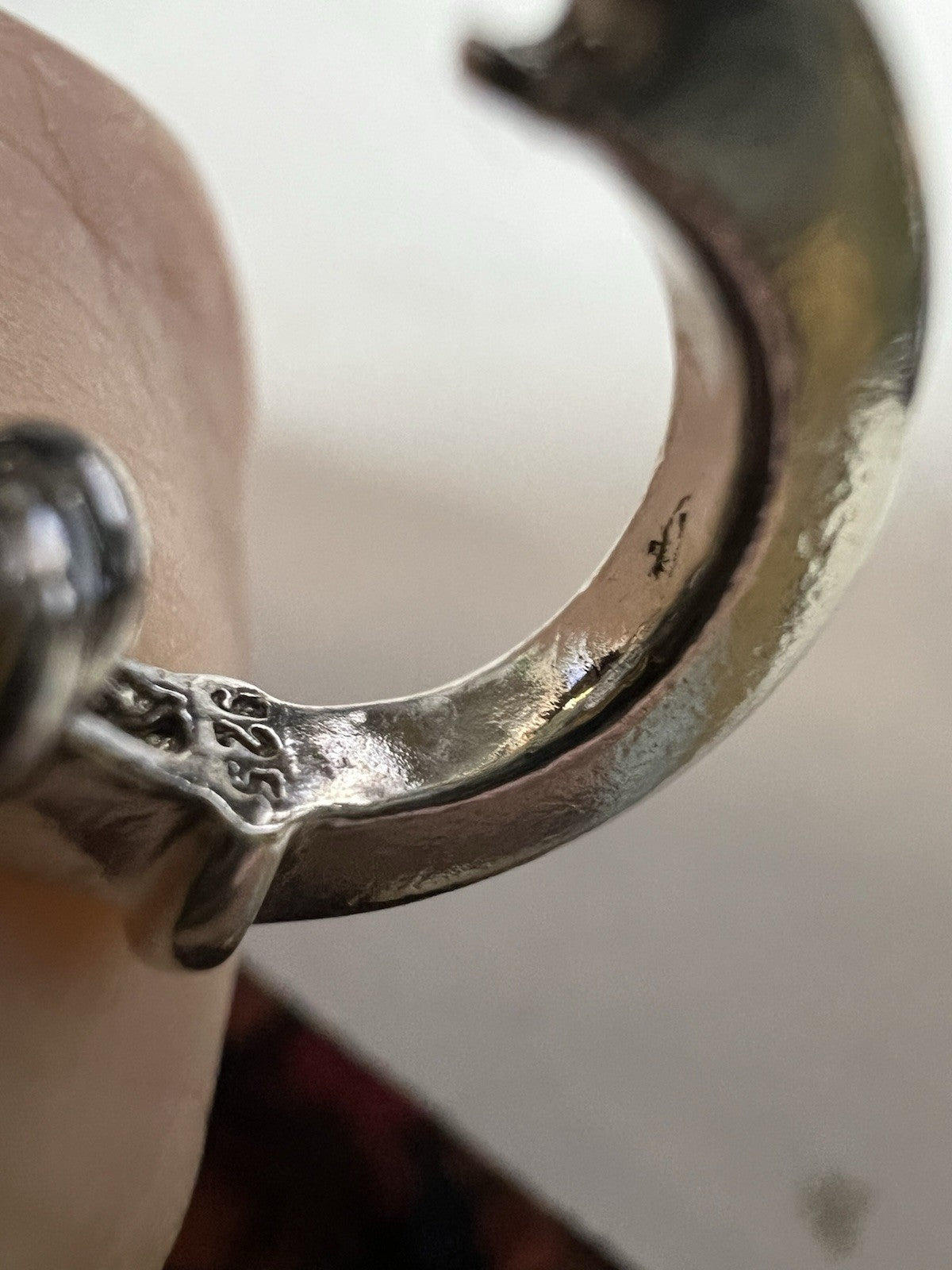 David Yurman Turquoise .925 Sterling Silver &18k Gold Figaro Bracelet RARE