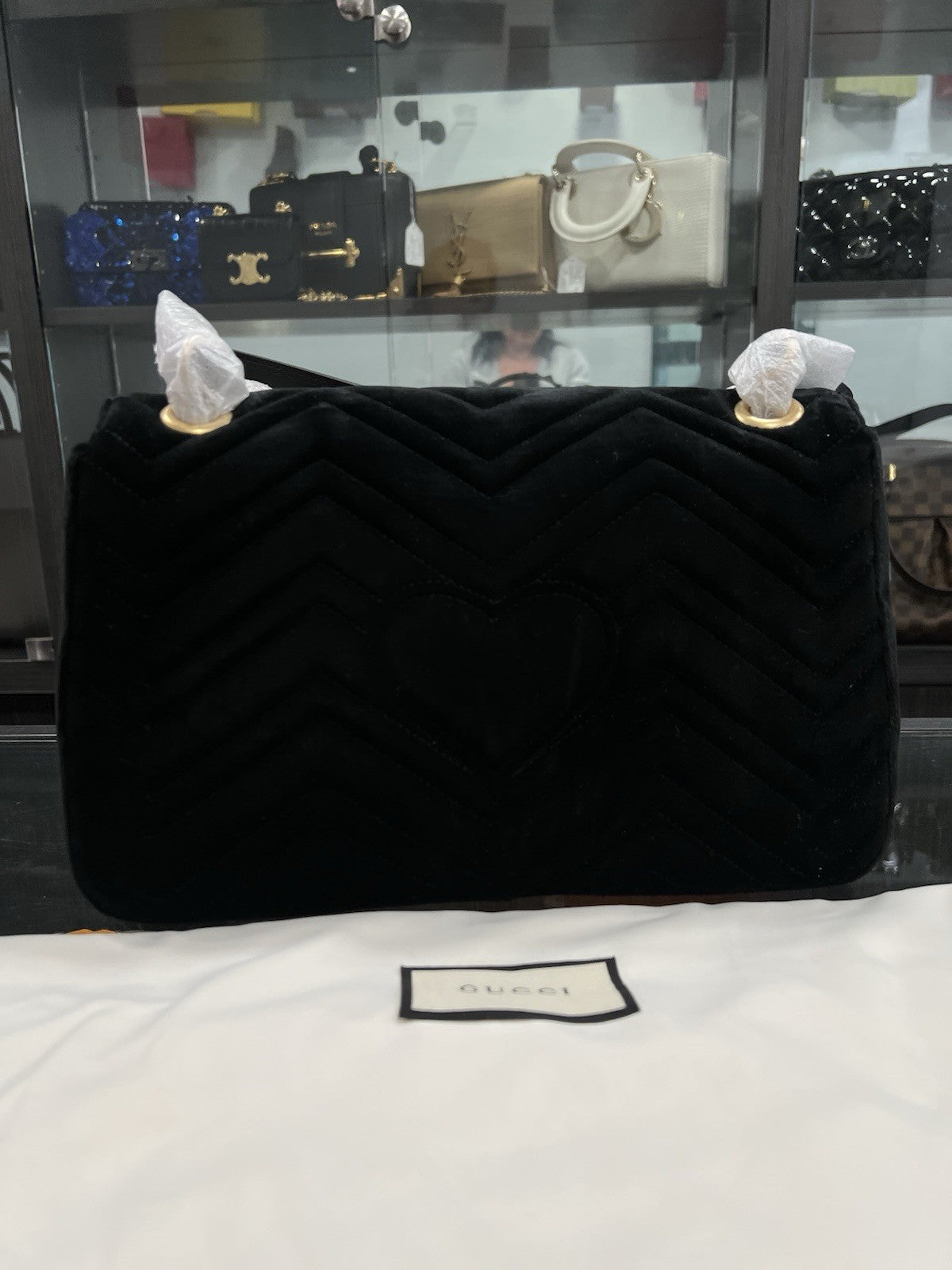 GUCCI Medium GG Marmont Matelassé Loved Shoulder Bag NEW Retail $4200