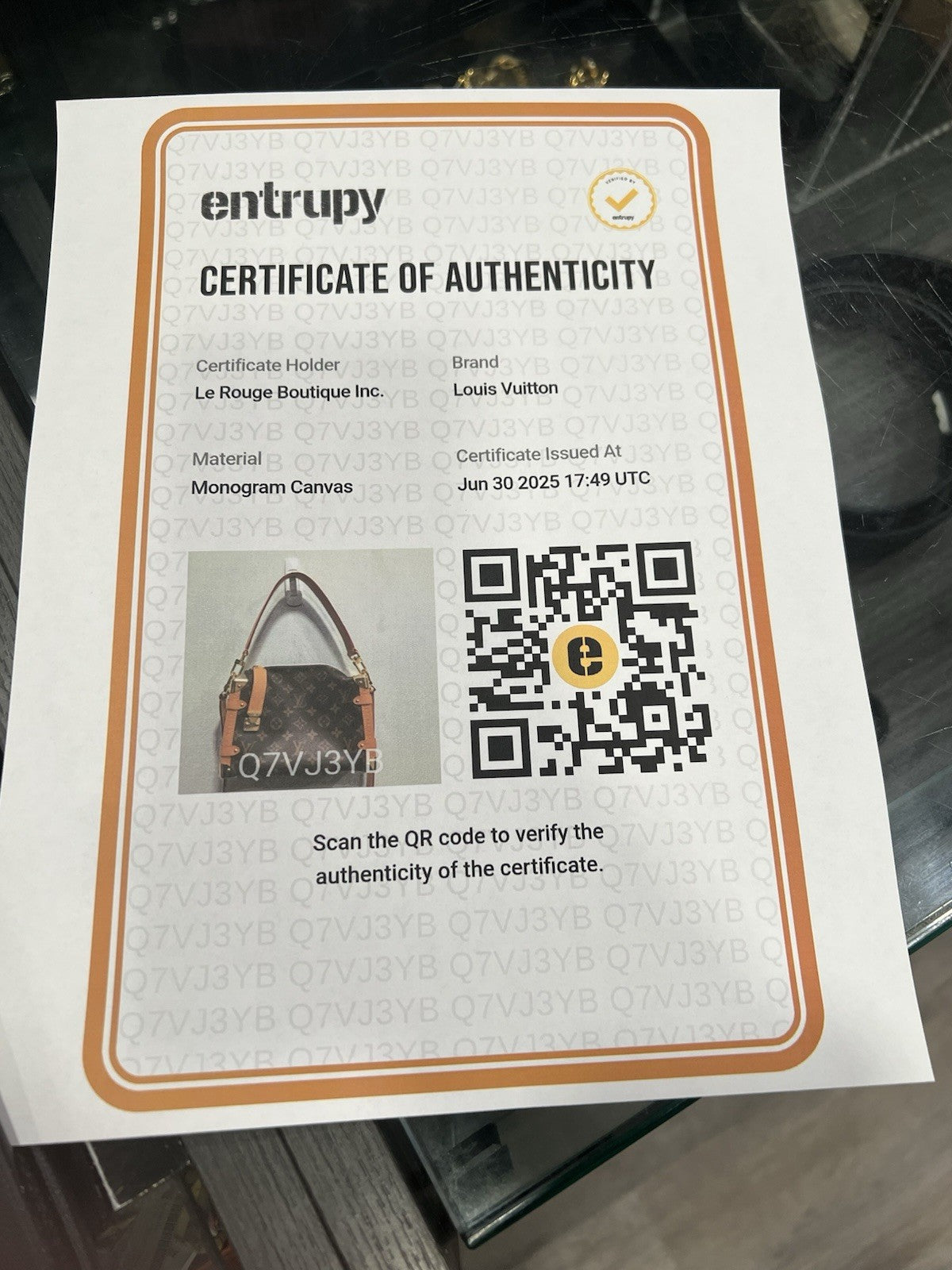 Louis Vuitton Side Trunk Bag MM With Duster Tag & Authenticity