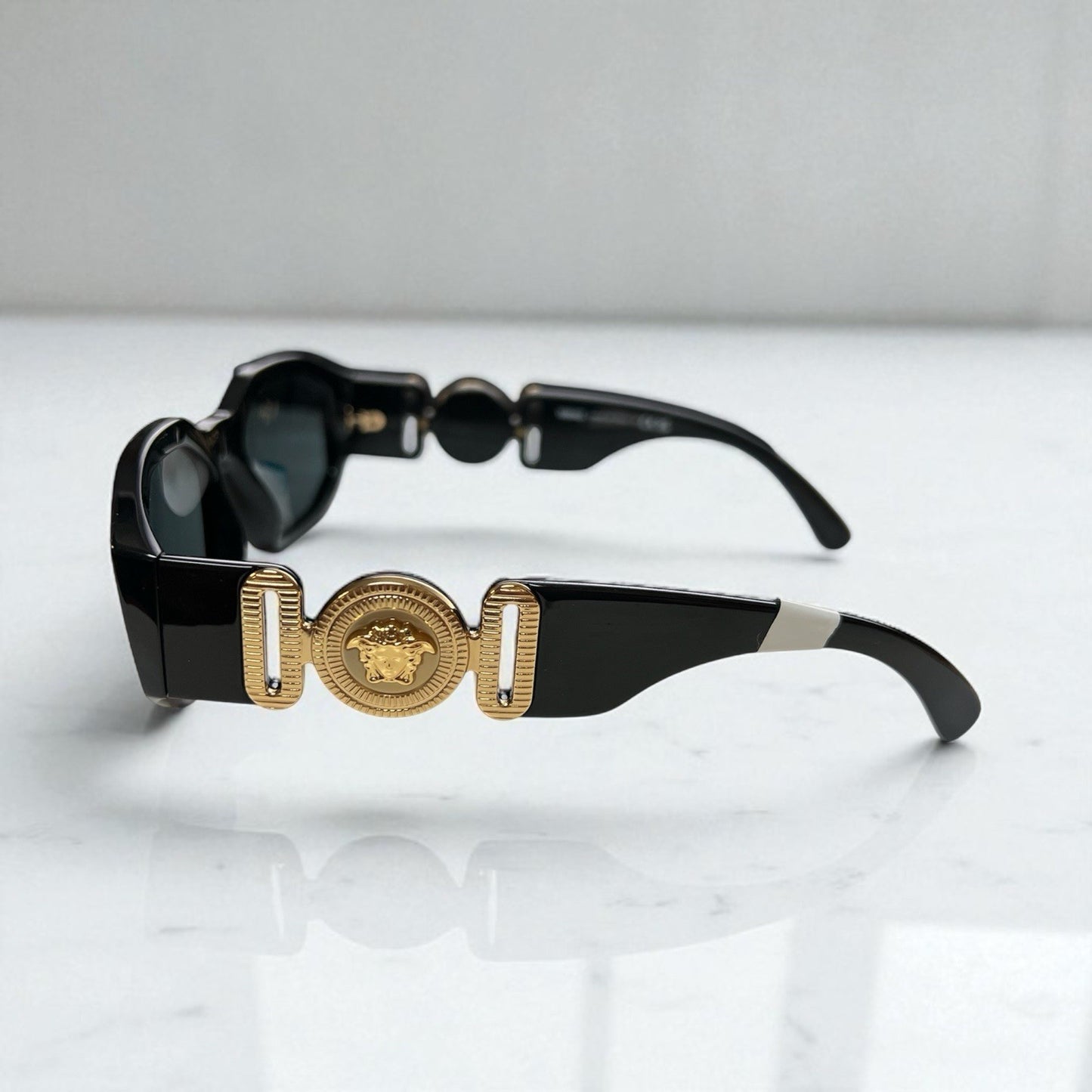 Versace Iconic Medusa Head Sunglasses Model VE4361 53mm Retail $384 NEW