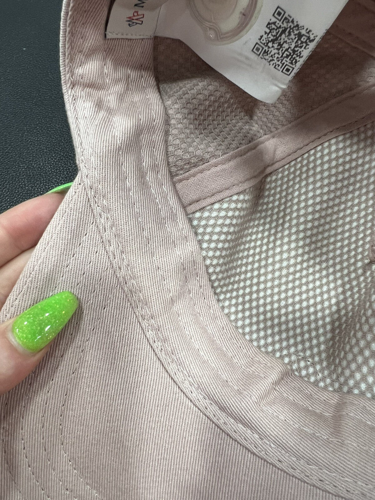 Moncler Pink Baseball Cap With Duster