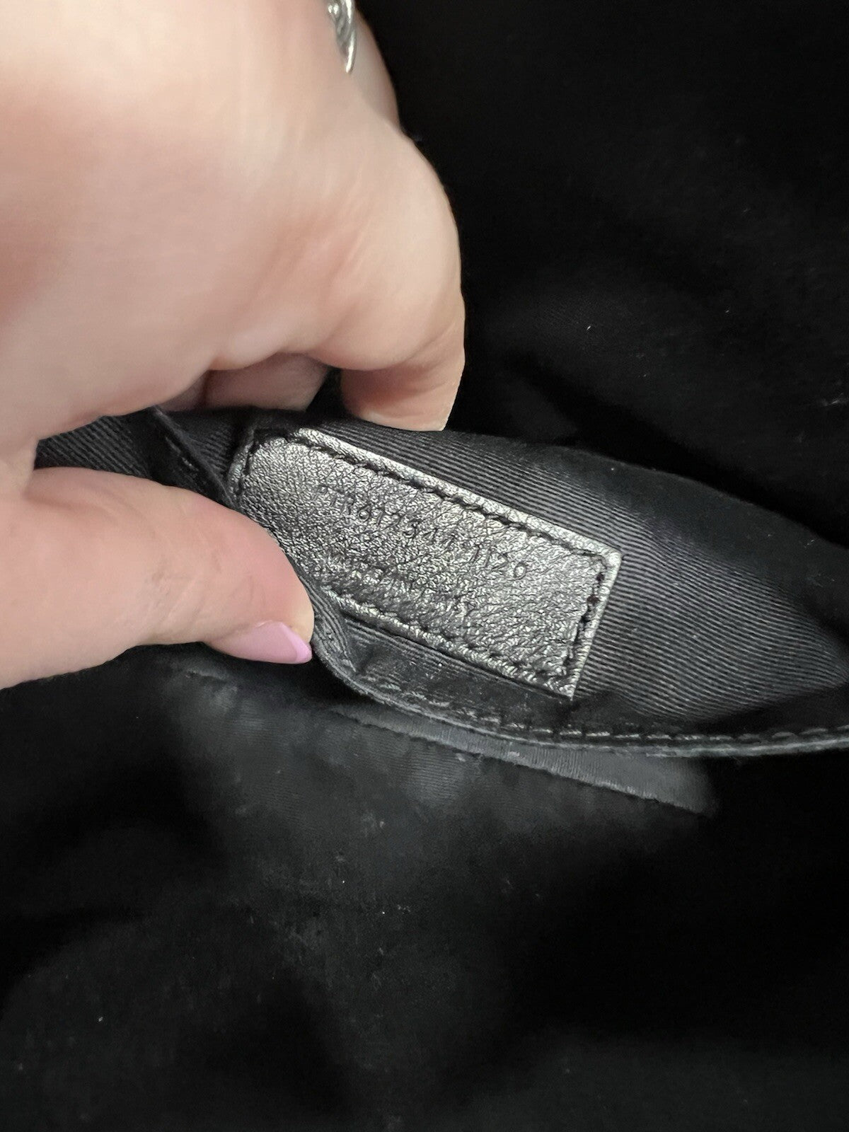 YSL Saint Laurent Black Lou Camera Bag