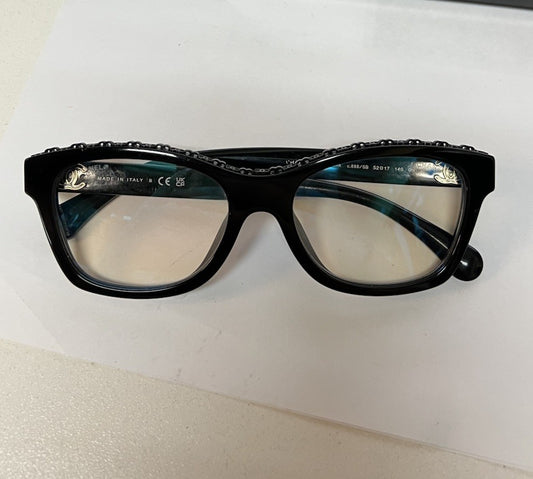 Chanel Butterfly Blue Light Tinted Sunglasses 52mm