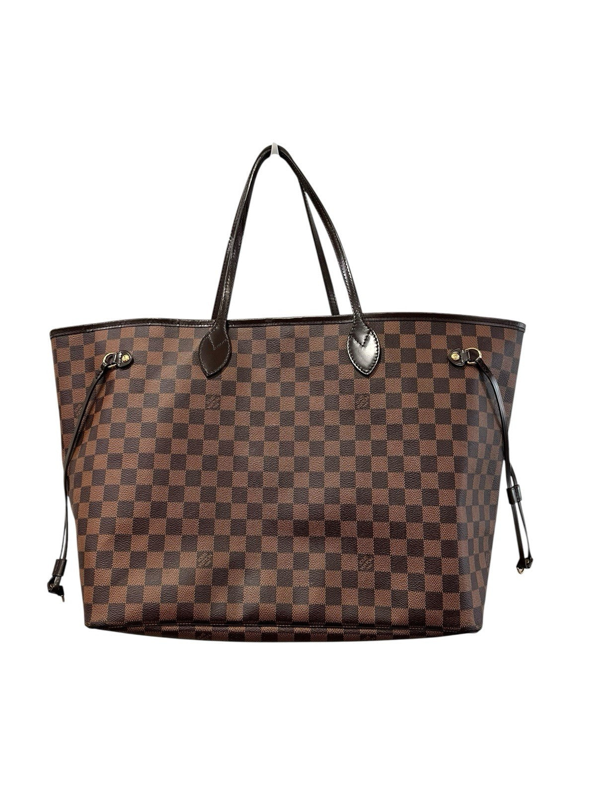 Louis Vuitton Neverfull GM Damier Ebene Retail $2200 W/Box Duster & Insert