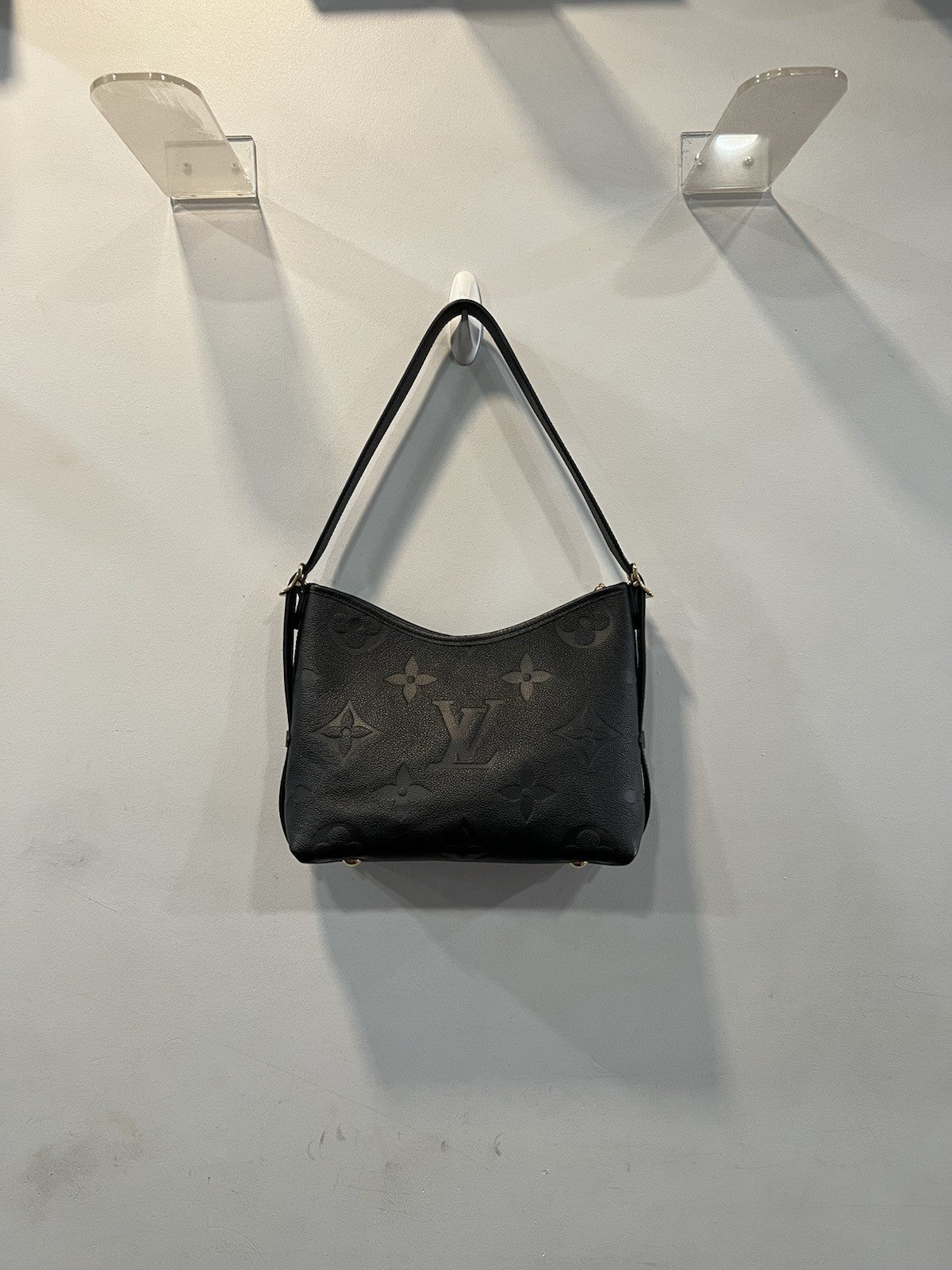 Louis Vuitton CarryAll PM Noir Empriente W/ Box Duster Certificate Retail $3350