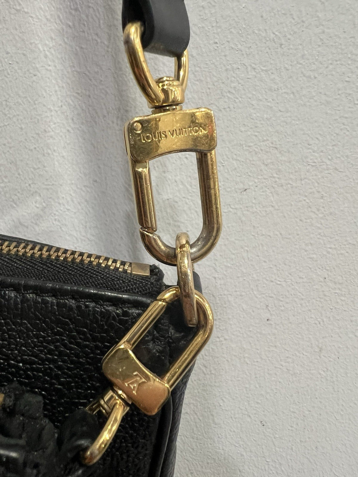 Louis Vuitton Black Empreinte Multi Pochette Accessoires