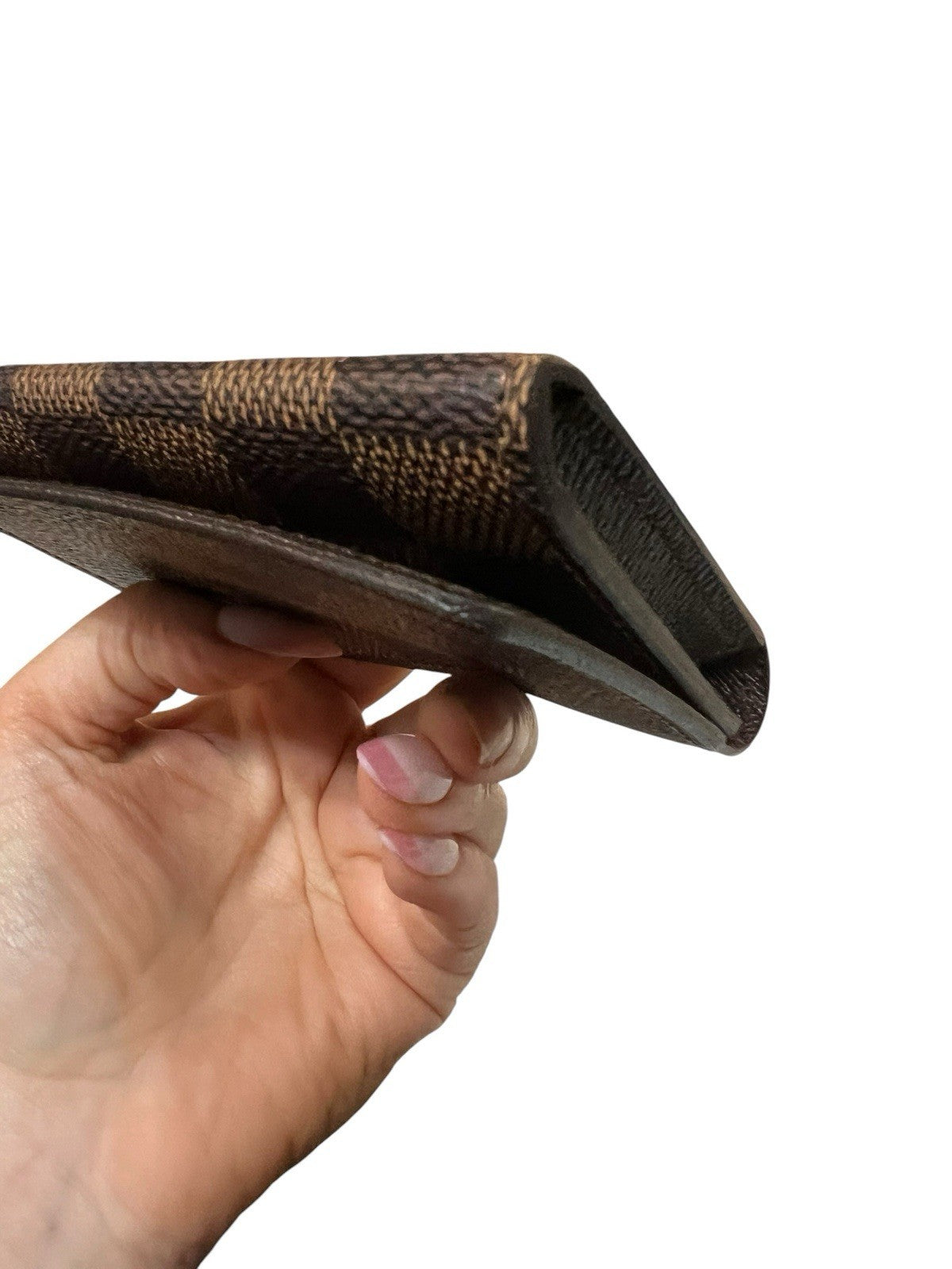Louis Vuitton Damier Ebene Card Case Duster & Authenticity