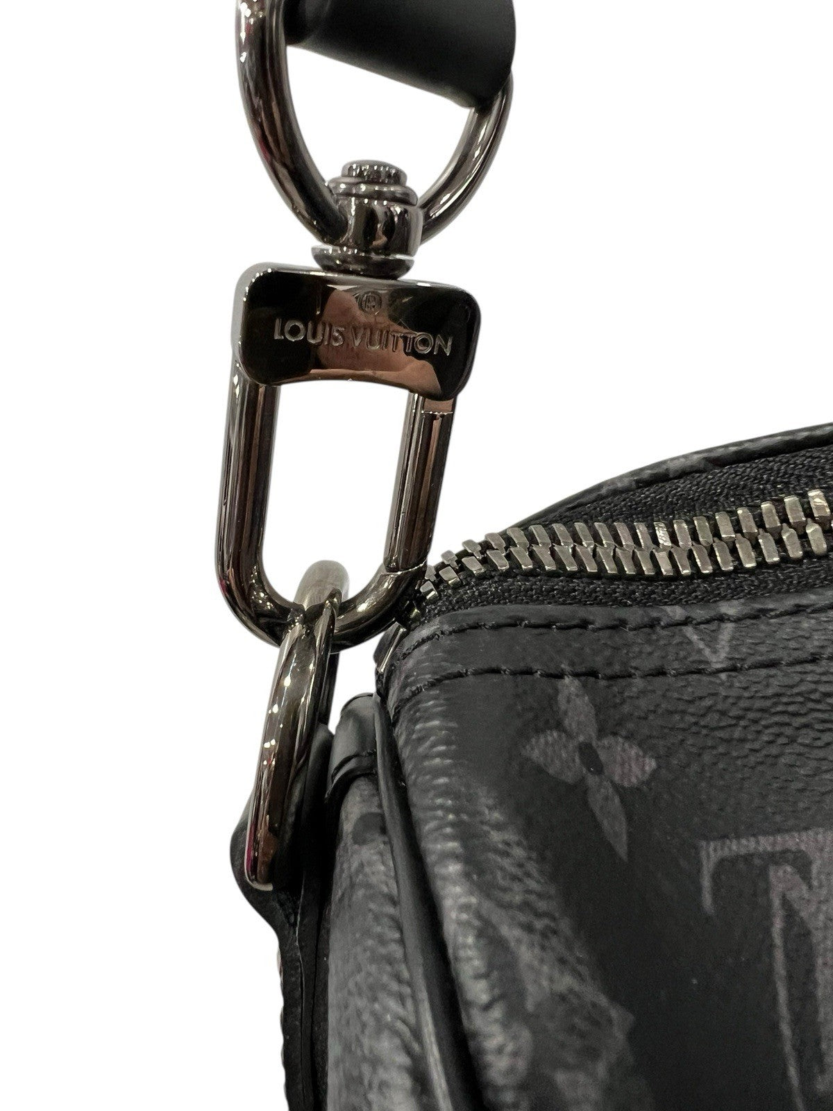 Louis Vuitton 2021 Monogram Eclipse Keepall 55 W/Authenticity