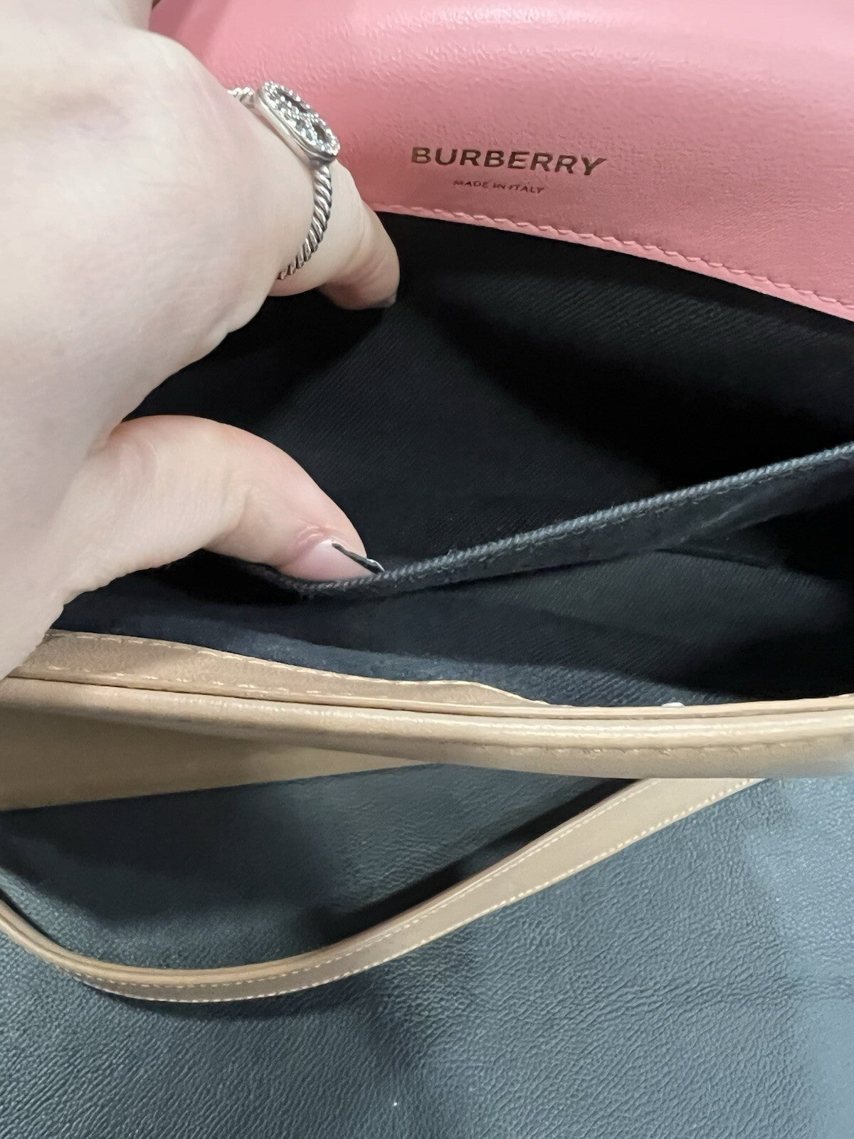 Burberry Lola Peony/Camel Small