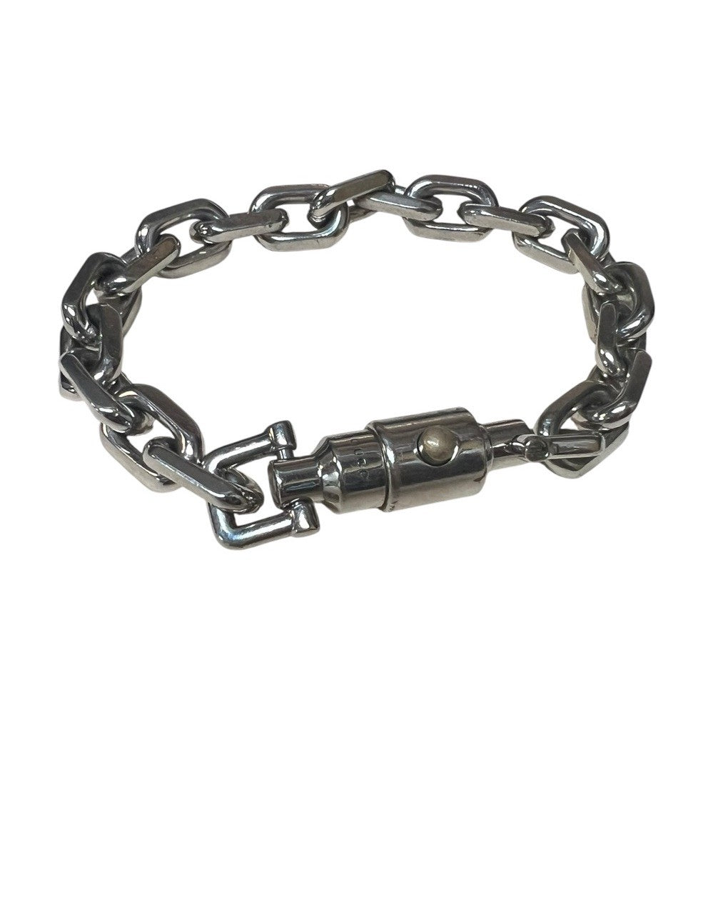 Gucci Jackie 1961 Silver-Toned Link Bracelet 7" Retail $500