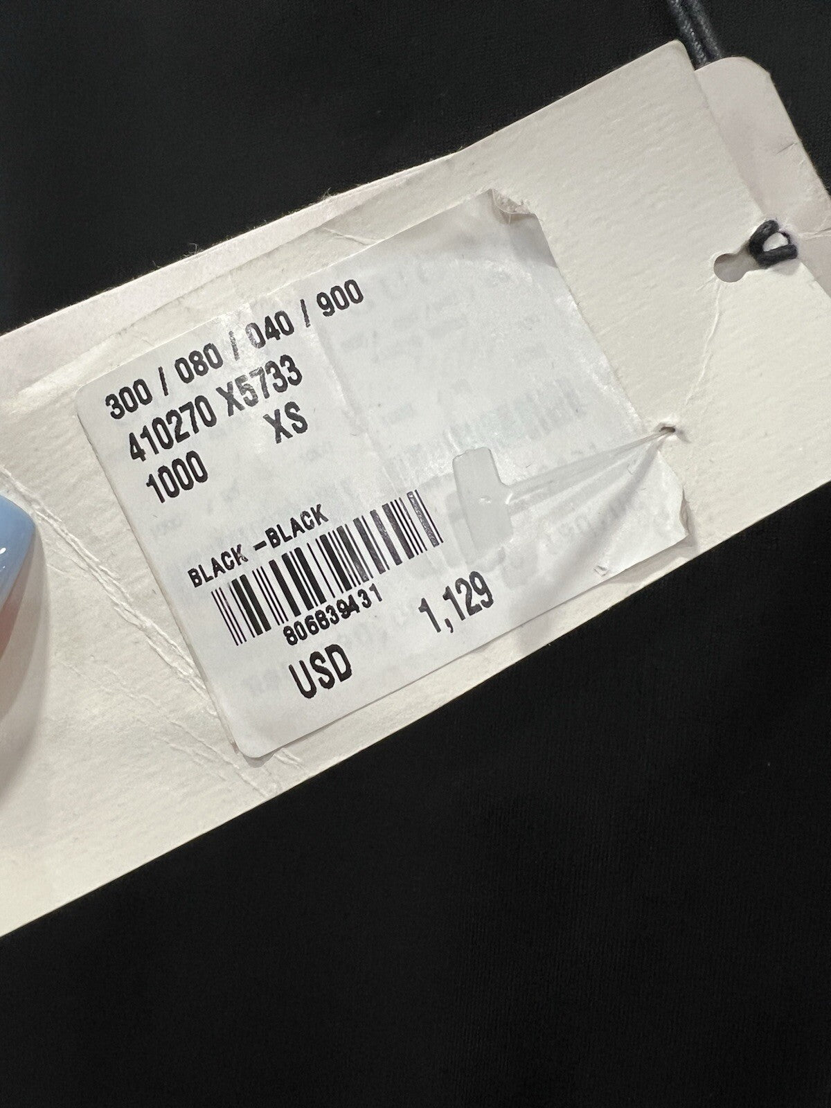 Gucci Black Dress Sheer/Pearl Logo Dress XS