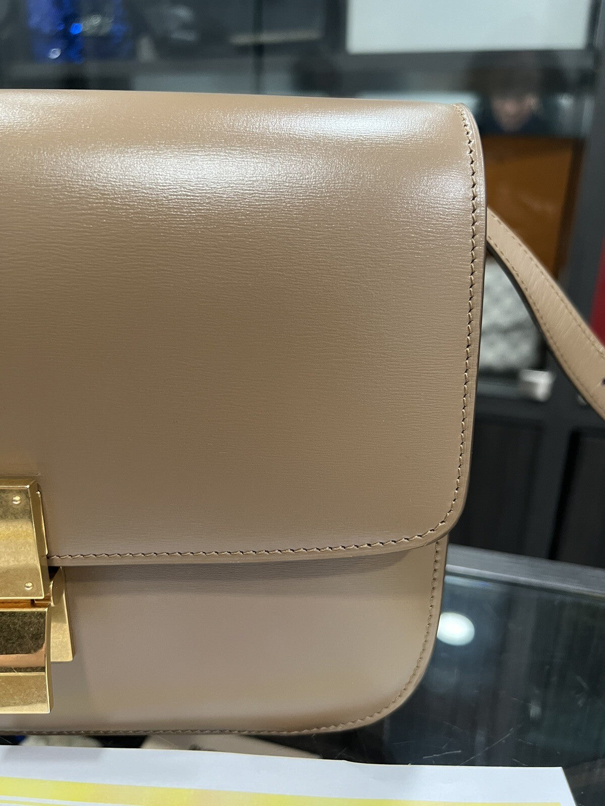 Celine Medium Classic Box Bag W/Certificate & Tags