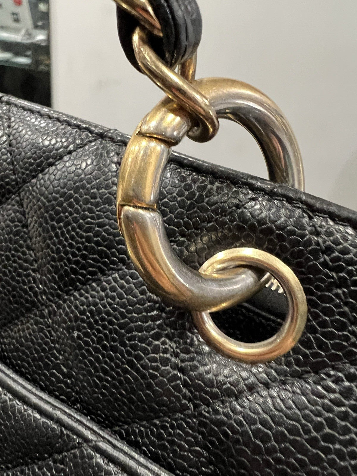 Chanel GST Grand Shopper Tote With Authenticity