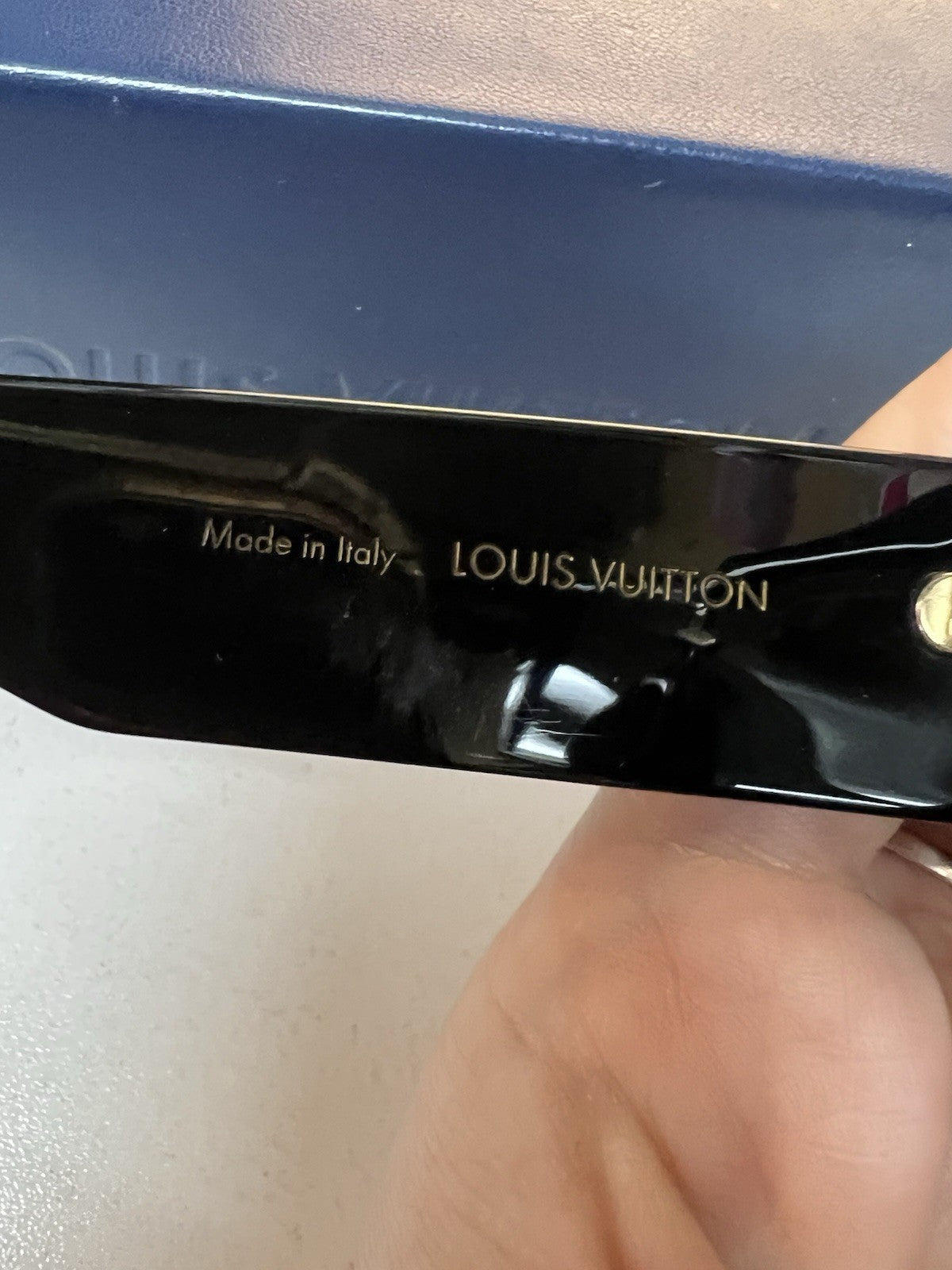 Louis Vuitton Z1547W Cyclone Sunglasses With Case AUTHENTIC