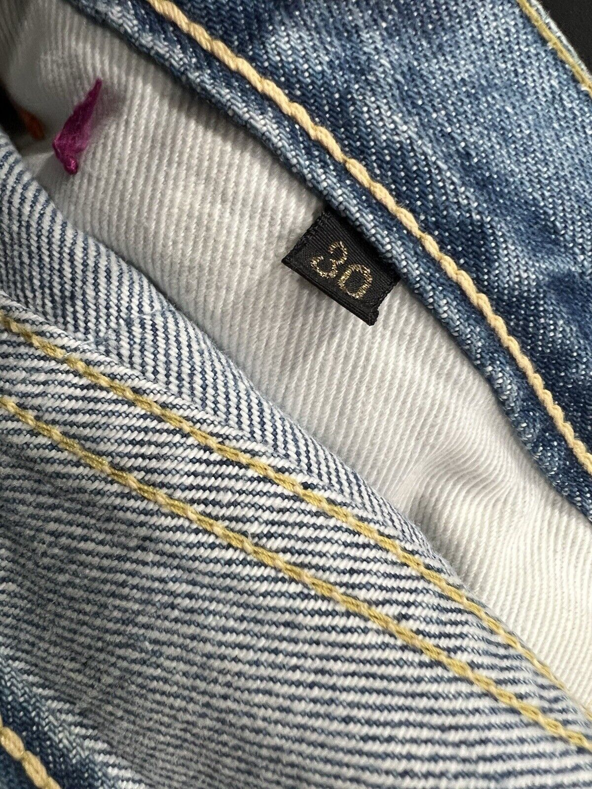 KAPITAL Straight Leg Crazy Patchwork Jeans Size 30 AUTHENTIC