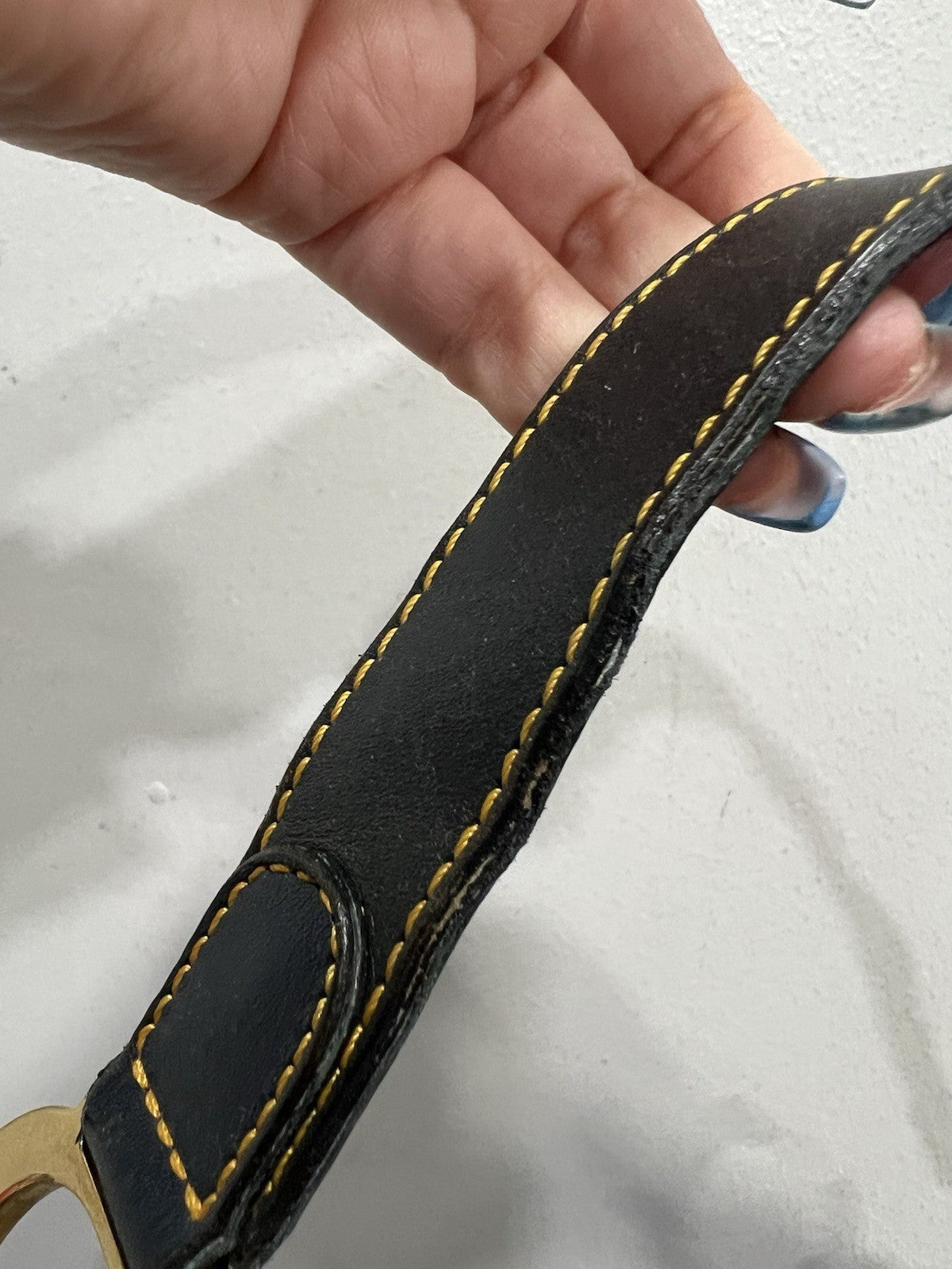 Christian Dior Vintage Saddle Diorissimo Bag