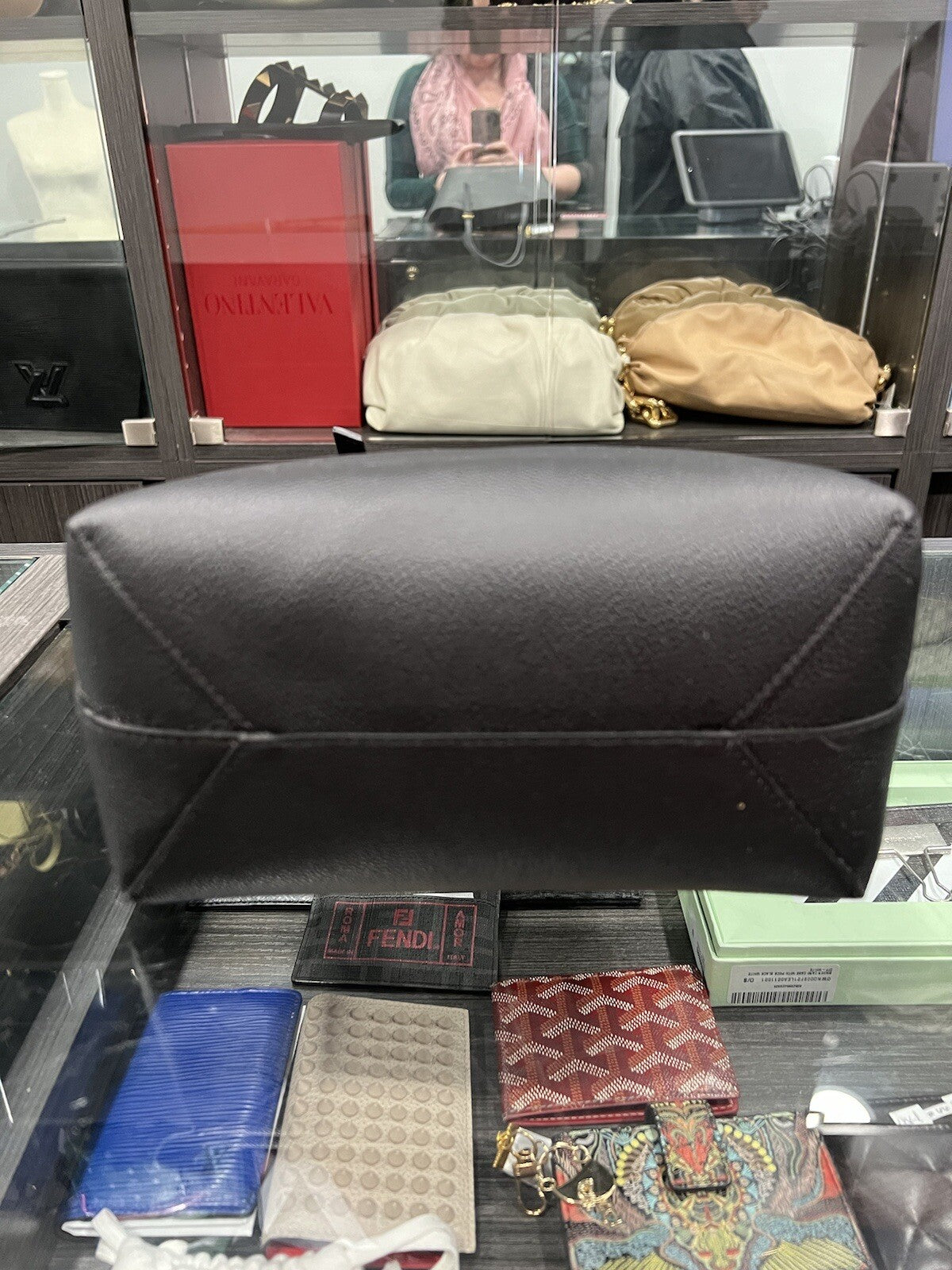 MCM Worldwide Himmel Leather Doppel Shopper Tote NWT