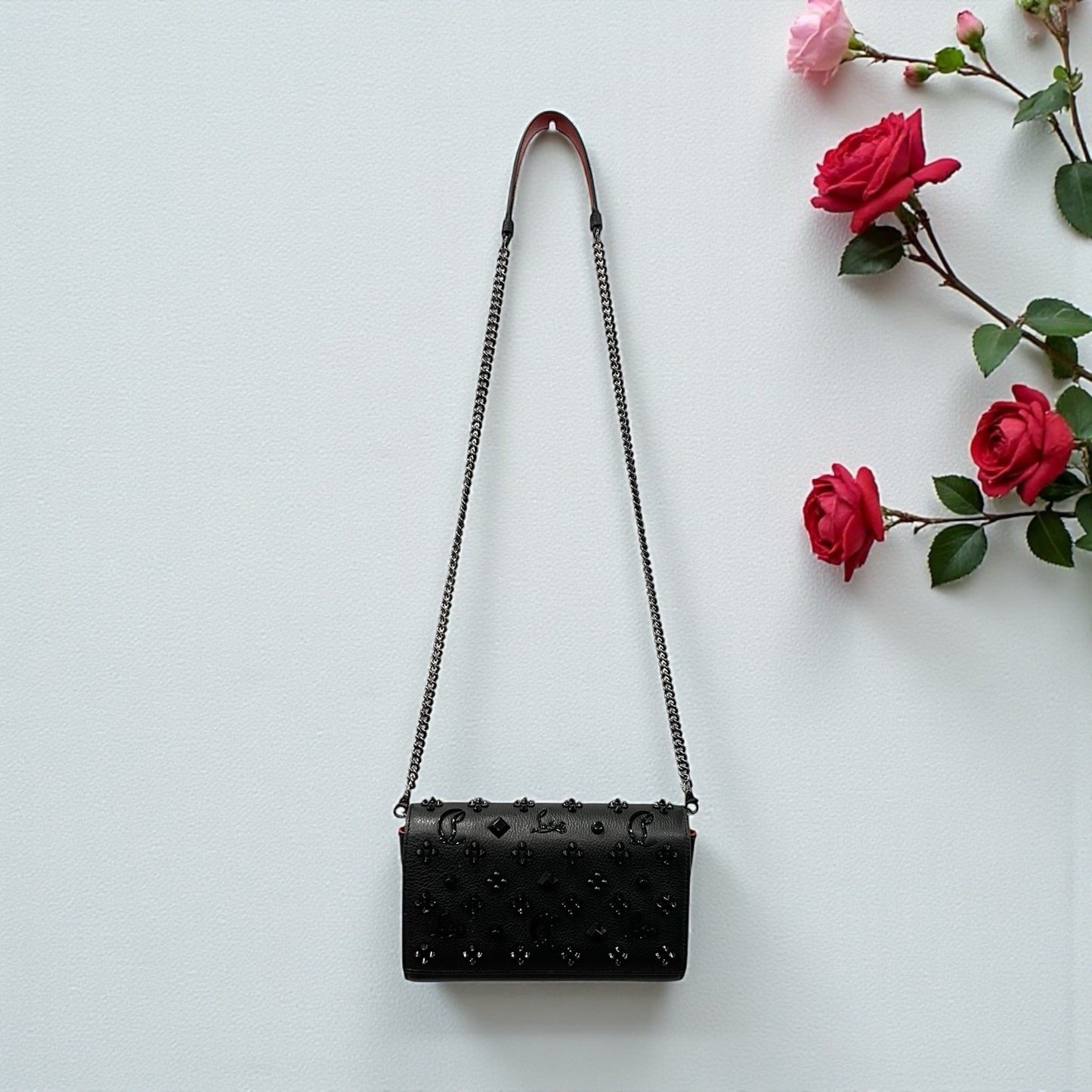 Christian Louboutin Paloma WOC Loubinthesky & Spikes NWT