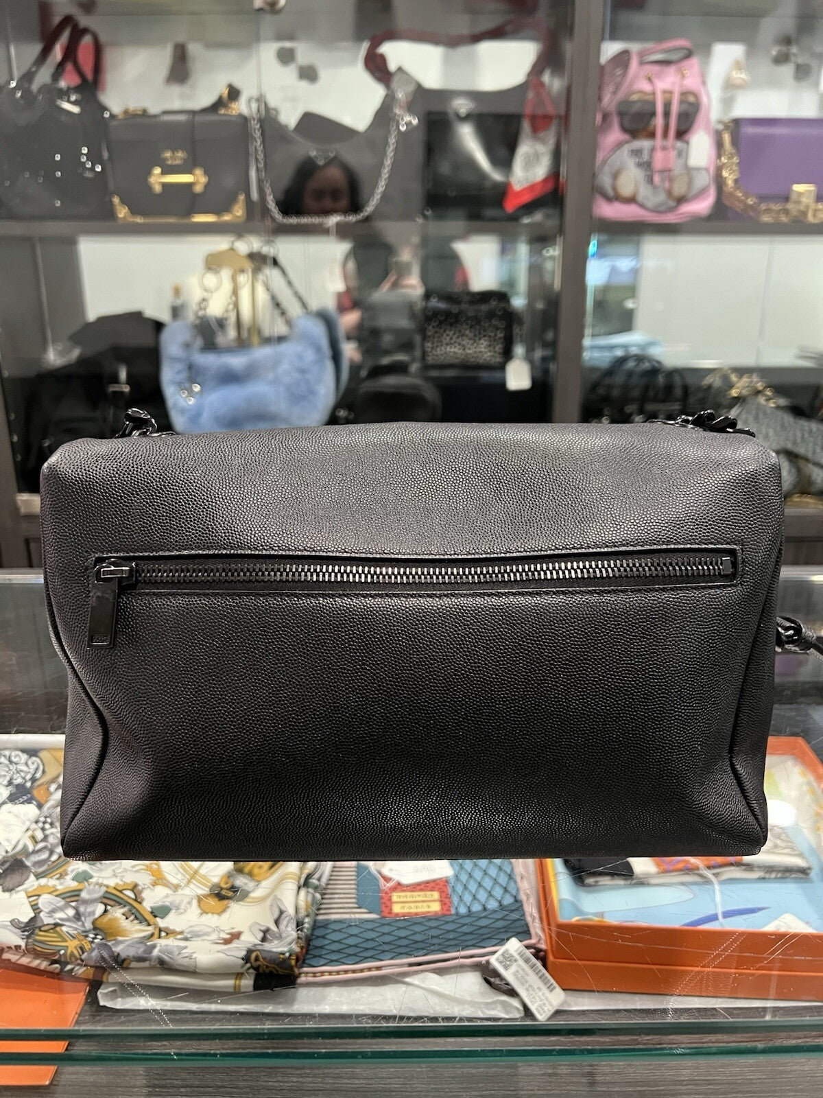 YSL Saint Lauent West Hollywood Flap Bag With Duster & Certificate