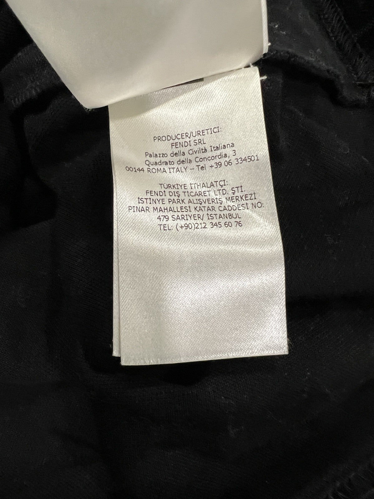 Fendi FF Motif Oversized T-Shirt Men's XS