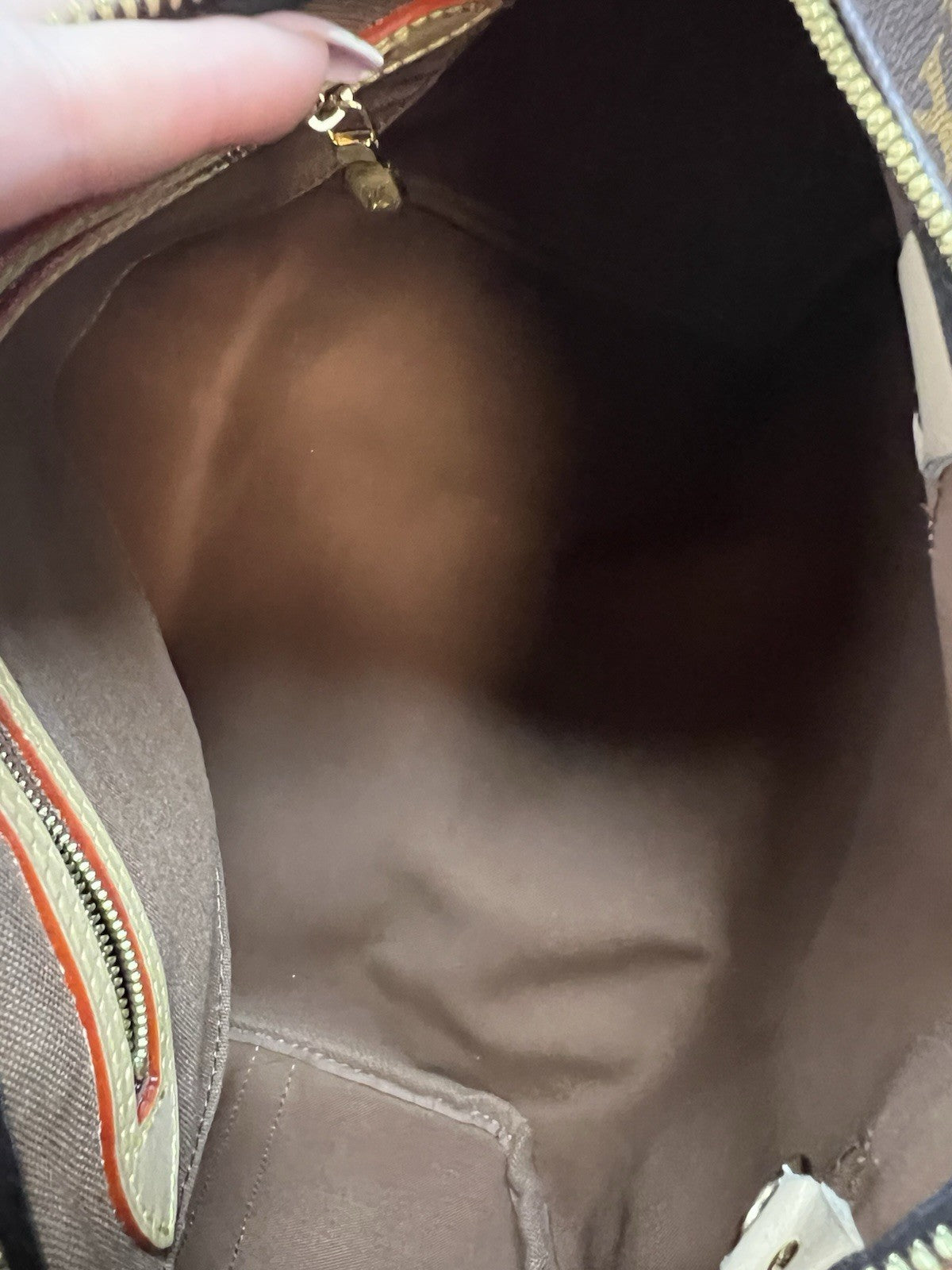 Louis Vuitton Monogram Speedy Bandouliere 30 W/Lock & Key