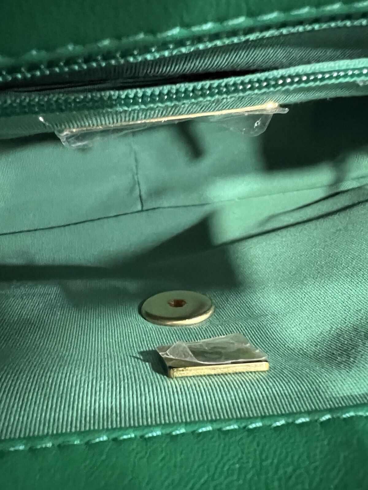 Chanel Medium 19 Flap Bag Green W/Authenticity