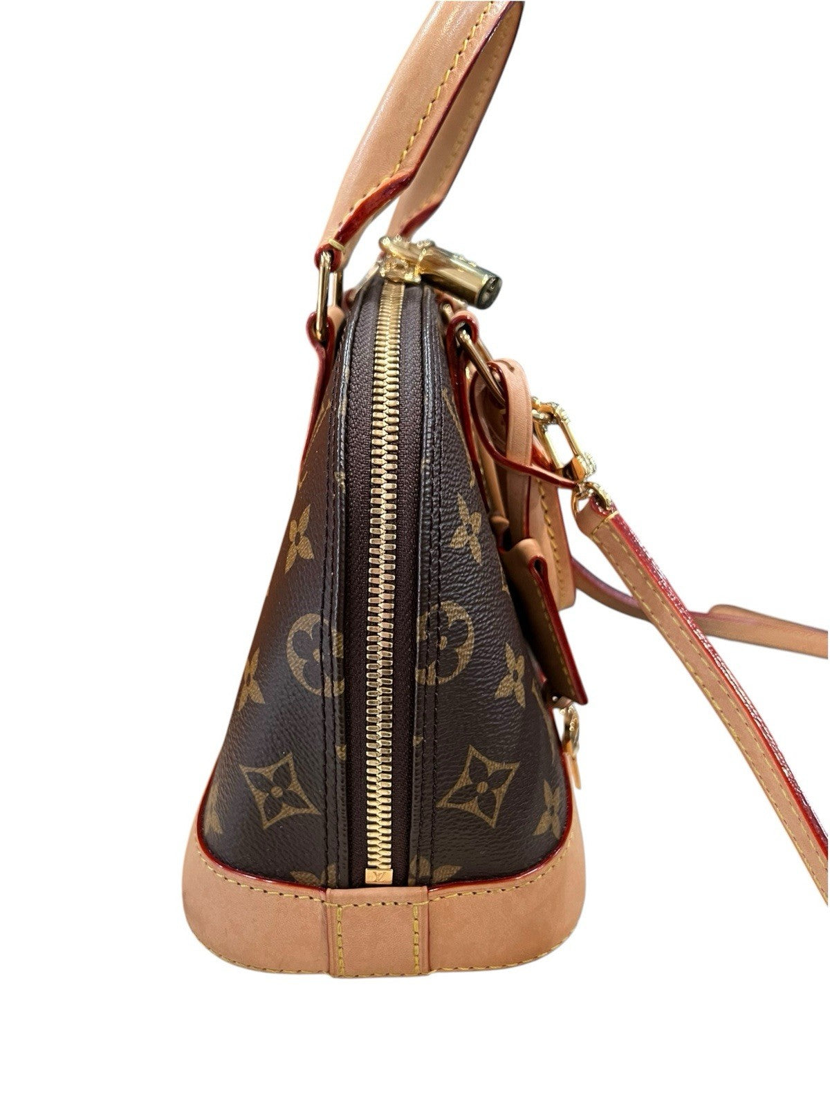 Louis Vuitton Monogram Alma BB W/Box Duster & Authenticity