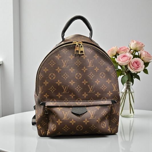 Louis Vuitton Palm Springs MM Backpack Includes Authenticity