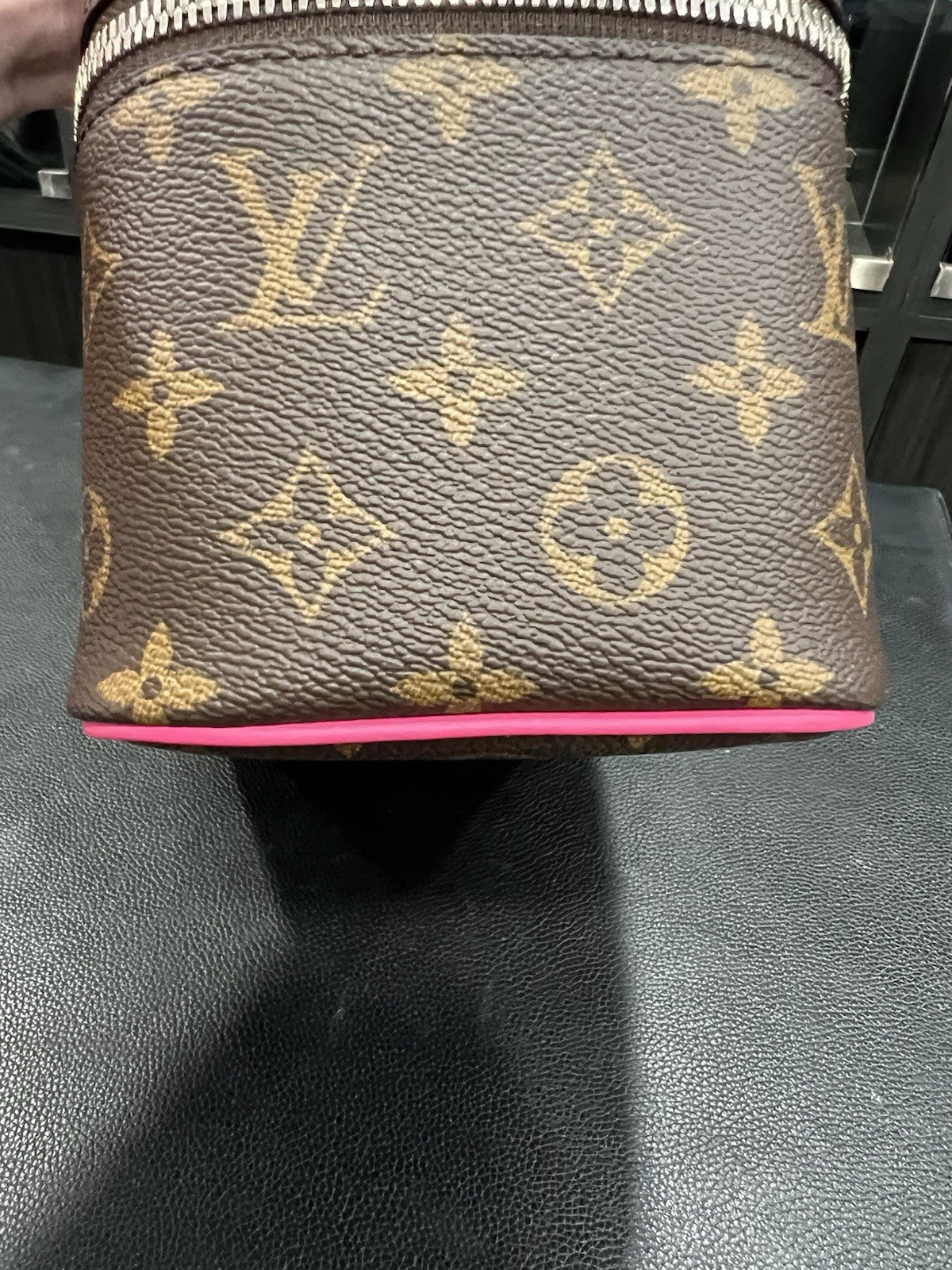 Louis Vuitton BB Nice Monogram & Pink Bag With Box Duster & Certificate