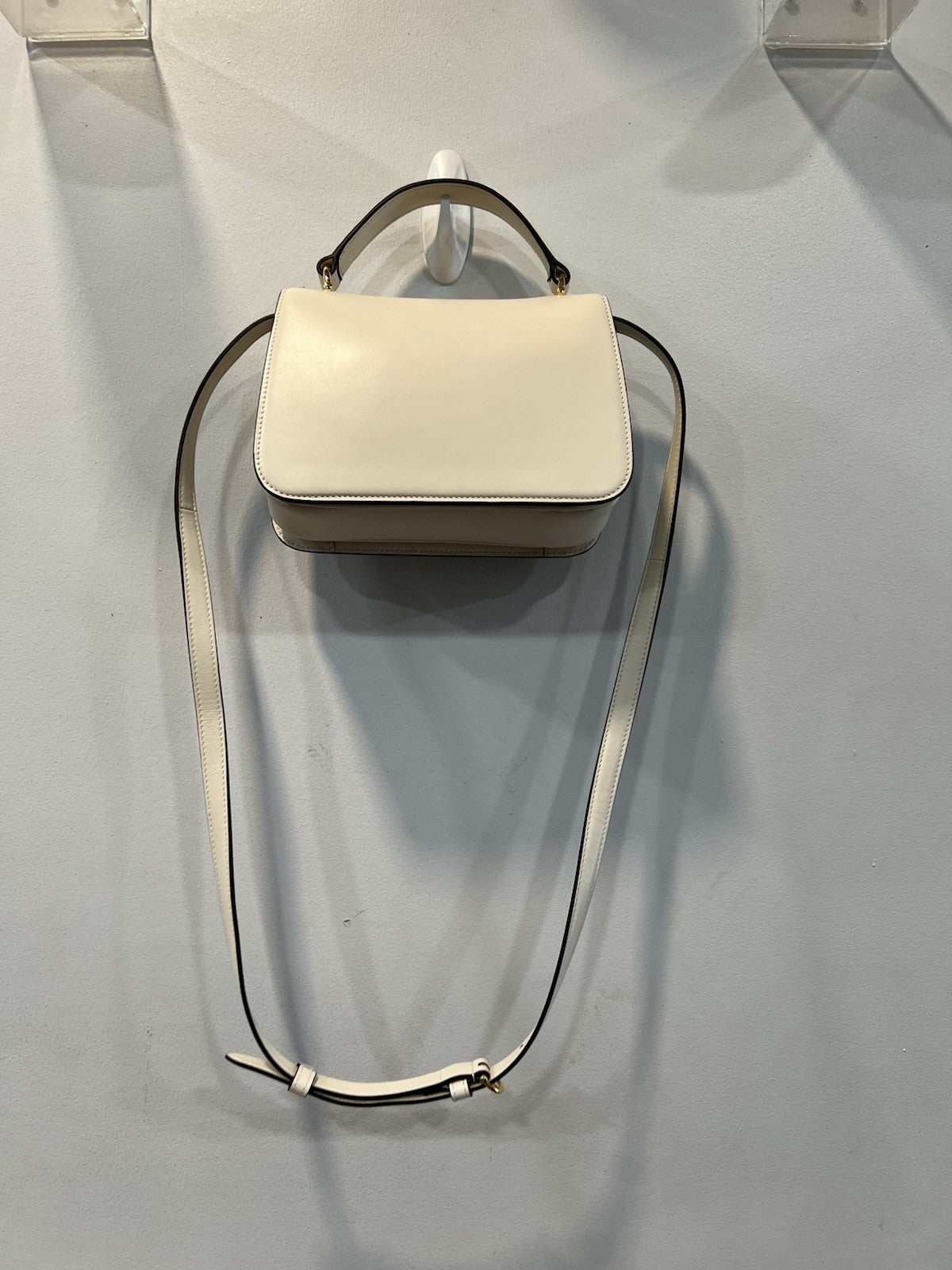 Gucci Siena Ivory Horsebit Top Handle Bag NWOB Retail $3000