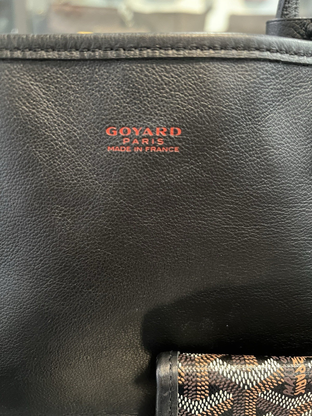 Goyard Anjou Pm Reversible Tote Bag Goyardine Certificate Of Authenticity