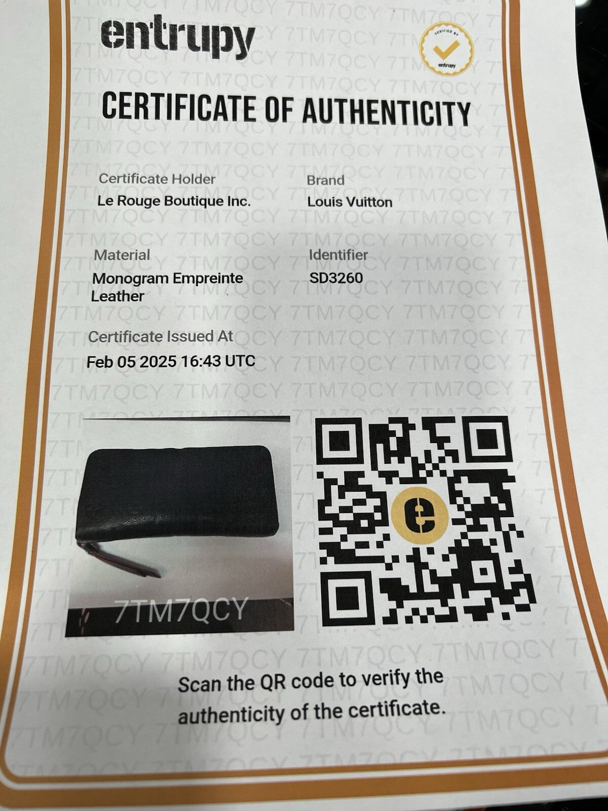 Louis Vuitton Bleu Infini Empreinte Zippy Wallet W/Certifiate Retail $1140