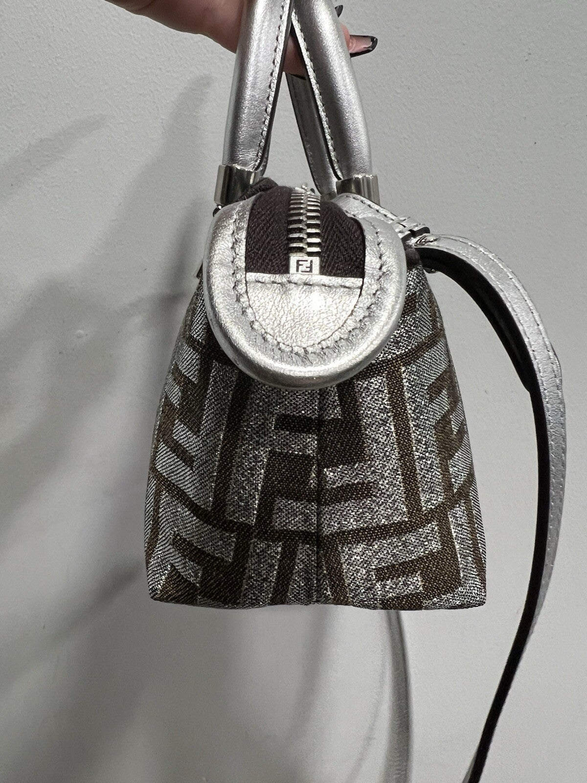 Fendi Mini By The Way Icons Bag Tags & Duster NWOT