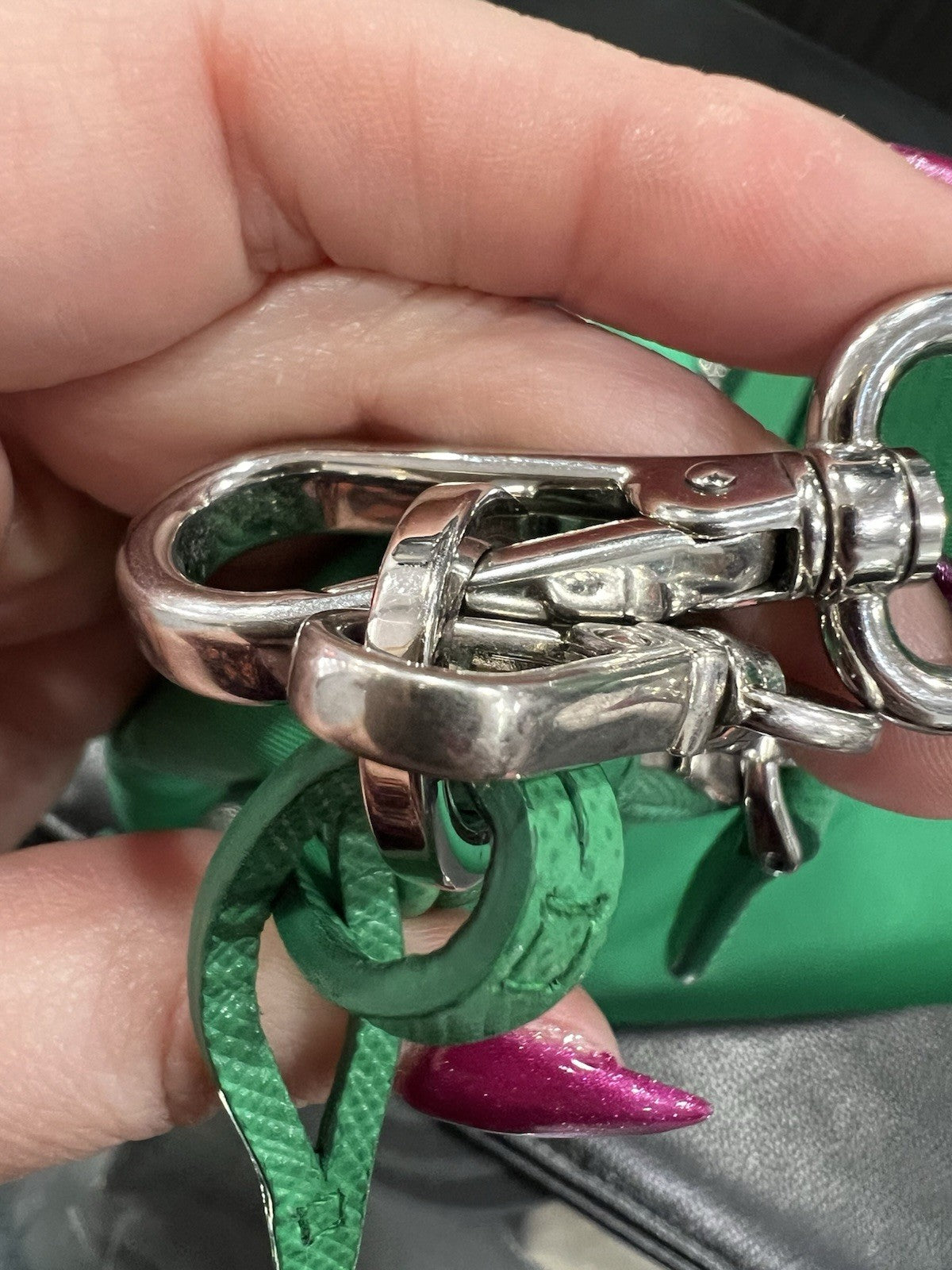 Prada Nylon Green Re-Edition 2005 With Certificate Of Authenticity