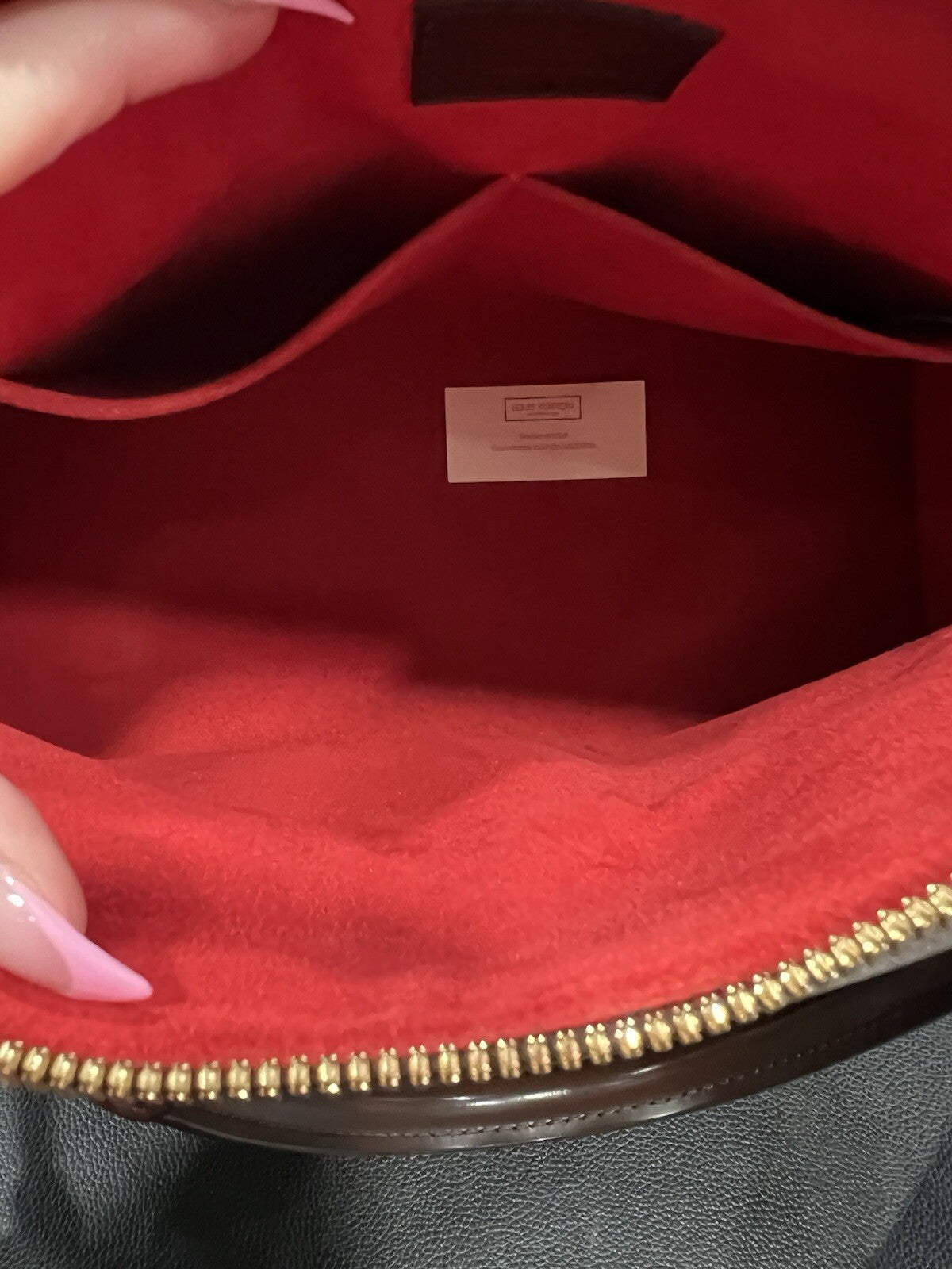 Louis Vuitton Damier EbeneTrevi PM W/Certificate Of Authenticity