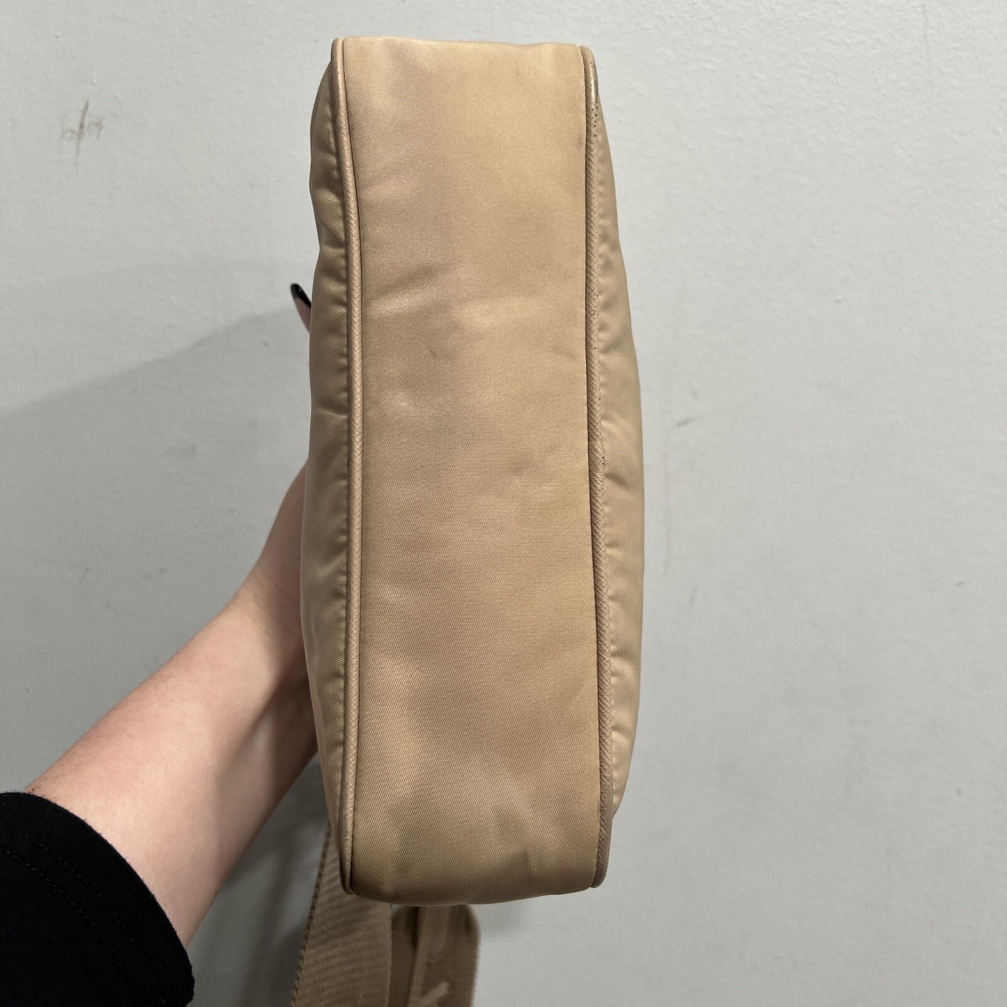 Prada Nylon Beige Re-Edition Re-Nylon Crossbody