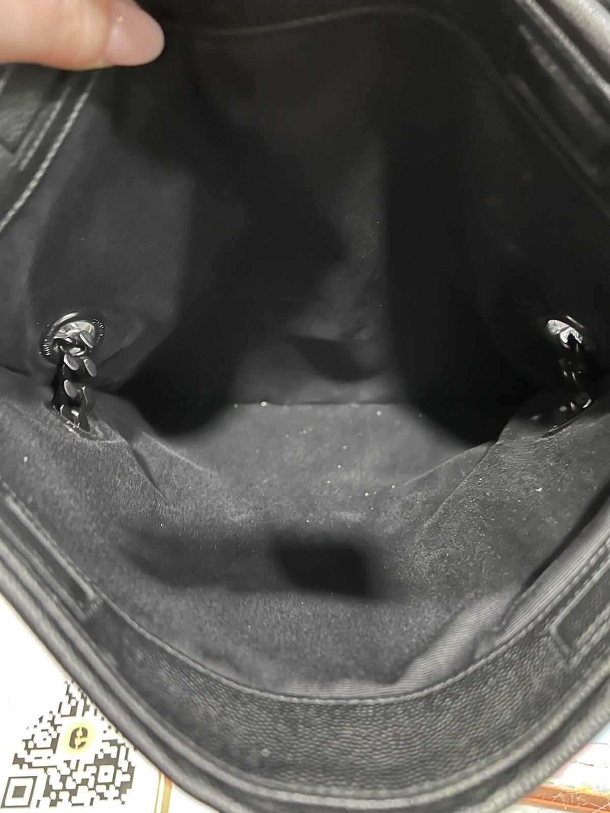 YSL Saint Lauent West Hollywood Flap Bag With Duster & Certificate