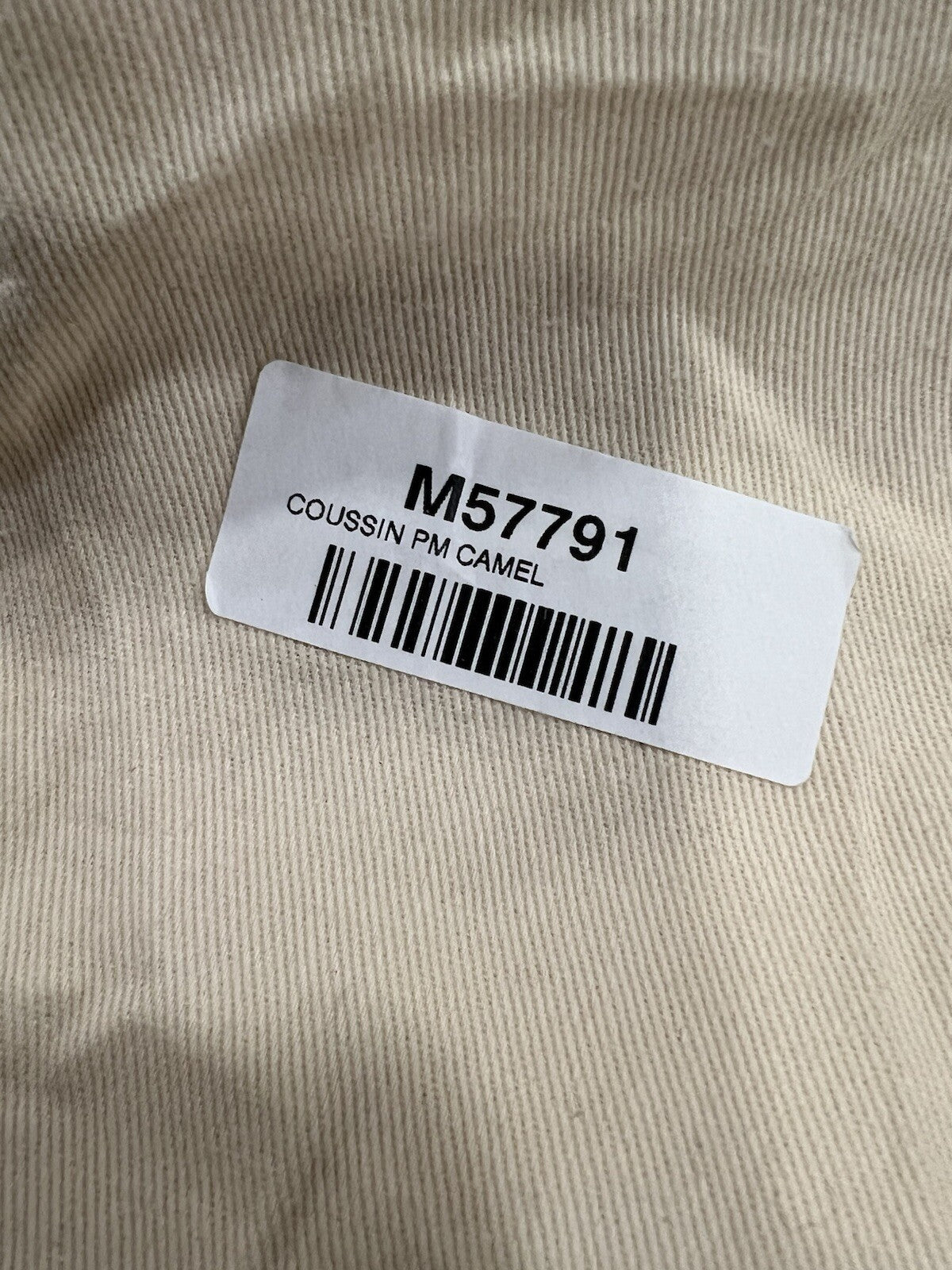 Louis Vuitton Camel Coussin PM W/Duster