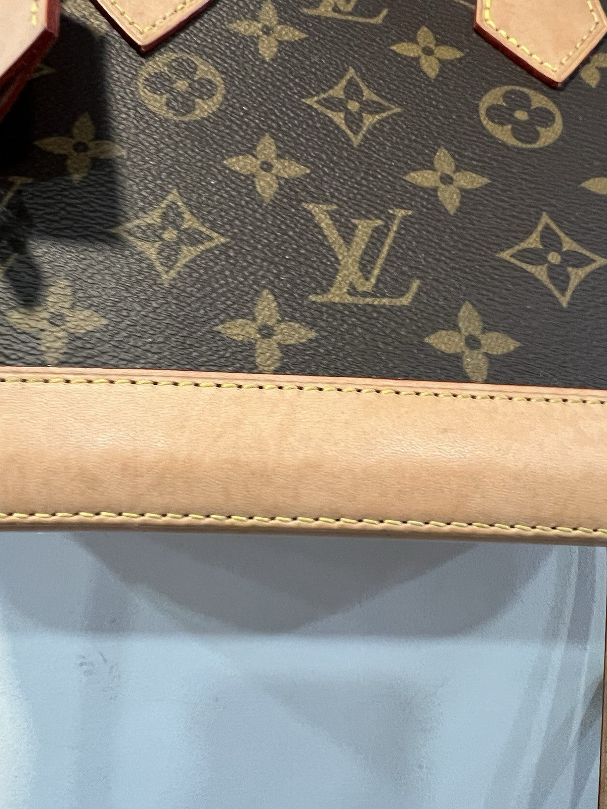 Louis Vuitton Monogram Alma BB W/Box Duster & Authenticity