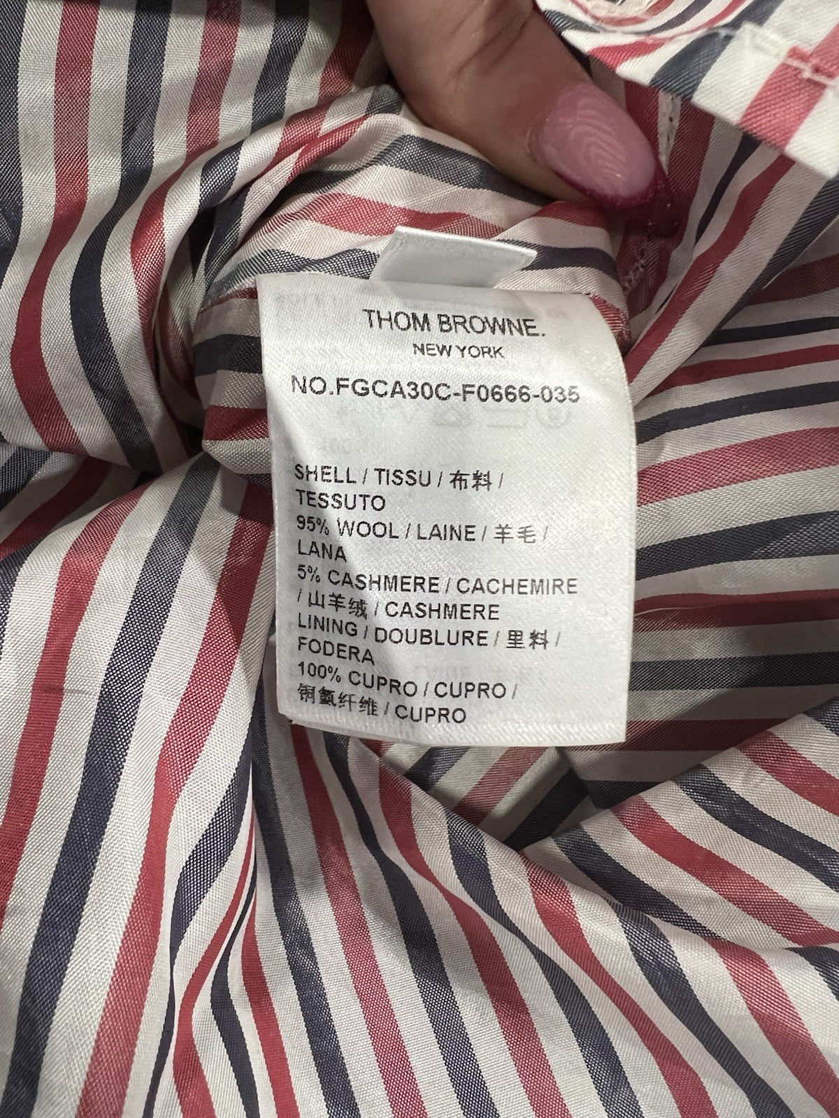 Thom Browne Pleated Asymmetric Mixed Media Wrap Skirt Size XS Retail $4470