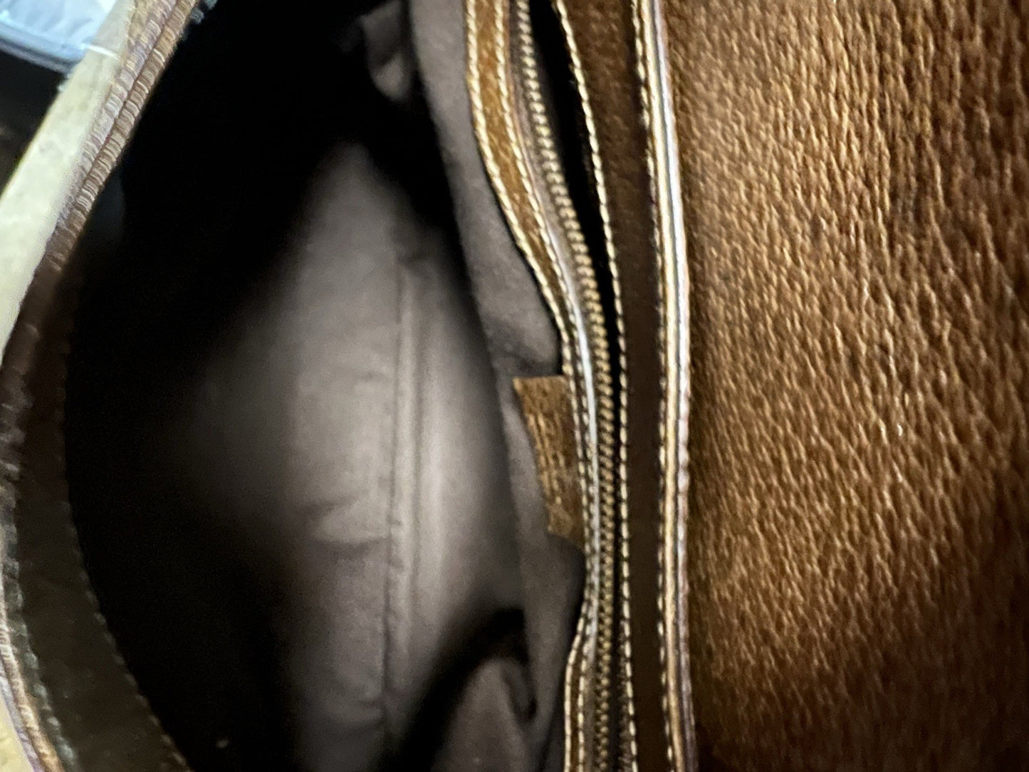Gucci GG Pelham Runway Studded Shoulder Bag With Duster & Authenticity