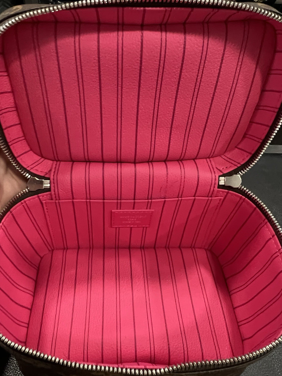 Louis Vuitton Nice Mini Canvas Bag Pink/ Monogram With Authenticity