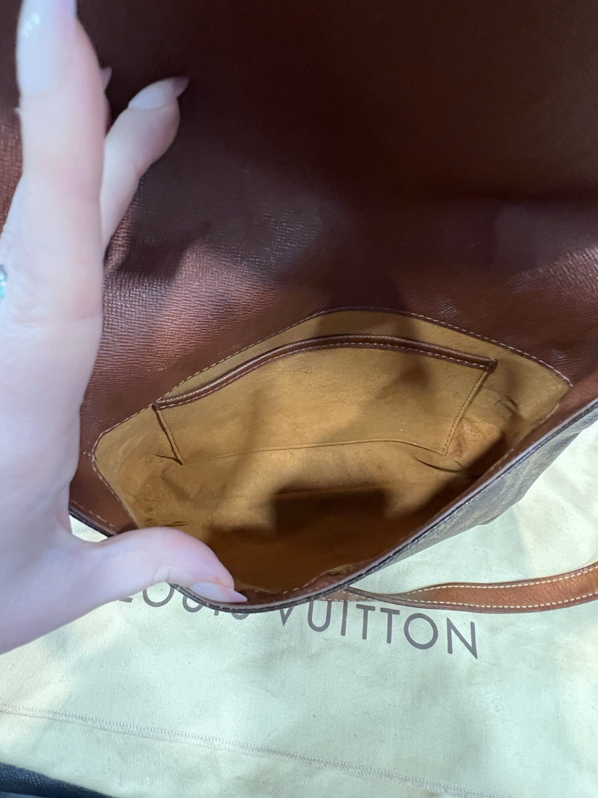 Louis Vuitton Monogram Musette Shoulder Bag With Authenticity