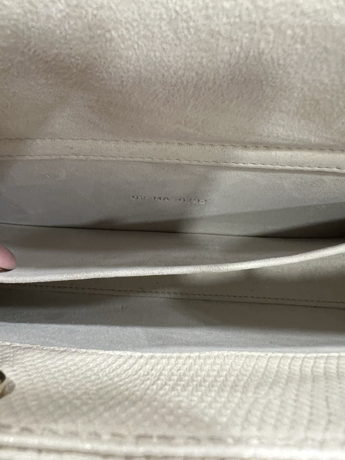 Christian Dior Lizard Ivory/Gold D-Joy Bag