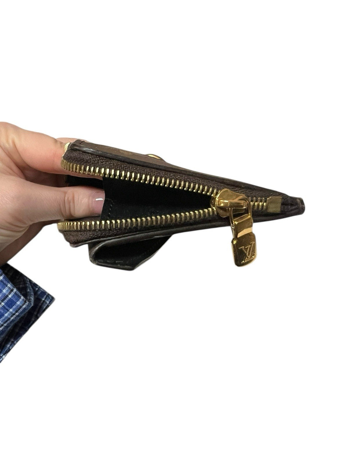 Louis Vuitton Recto Verso Card Case Wallet Monogram/Black With Authenticity