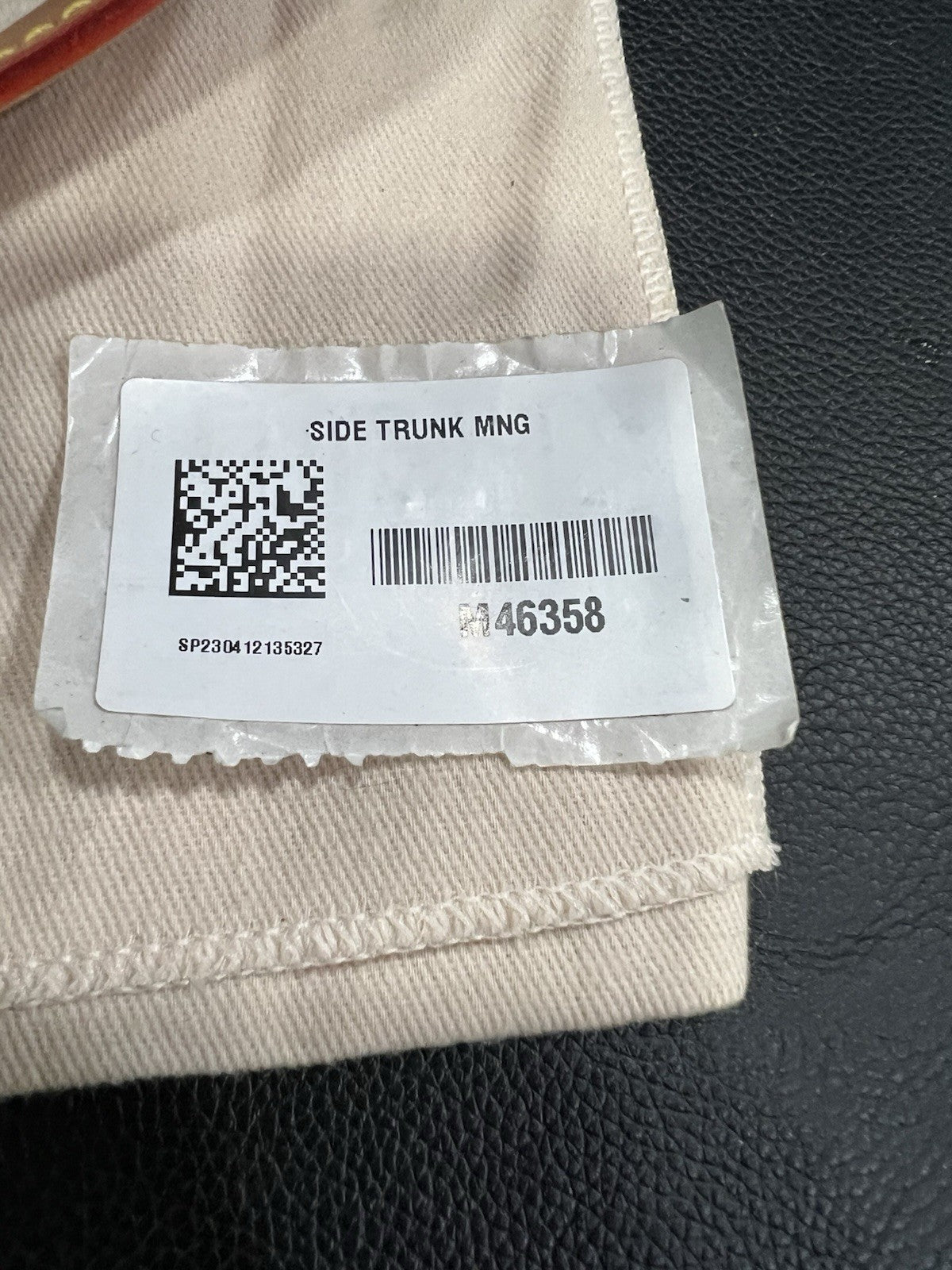 Louis Vuitton Side Trunk Bag MM With Duster Tag & Authenticity