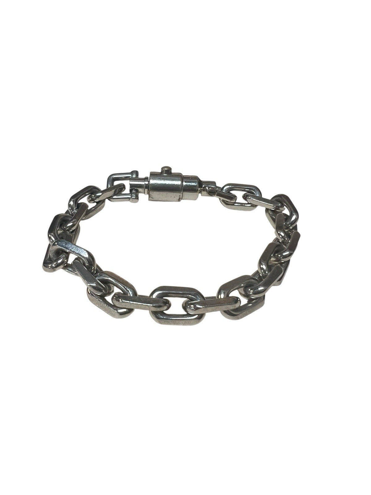 Gucci Jackie 1961 Silver-Toned Link Bracelet 7" Retail $500