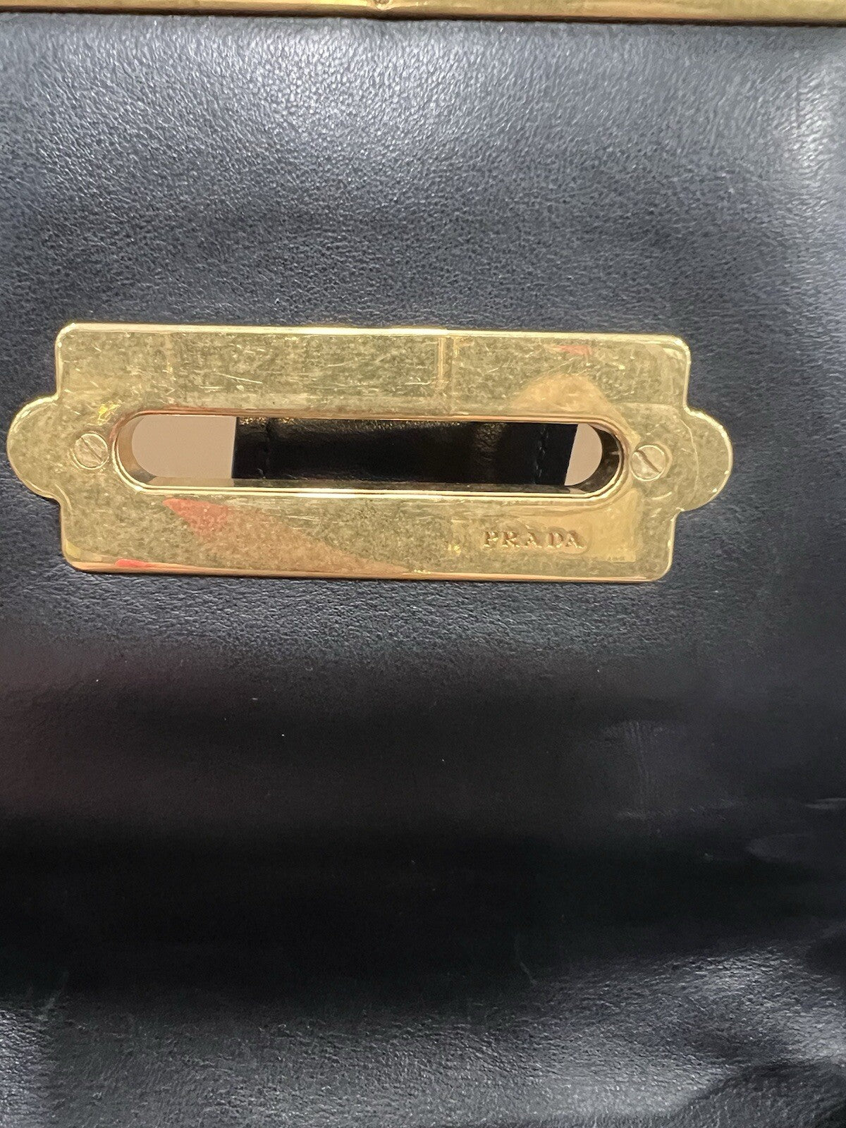Prada Cashier Shoulder Bag With Certificate Of Authenticity