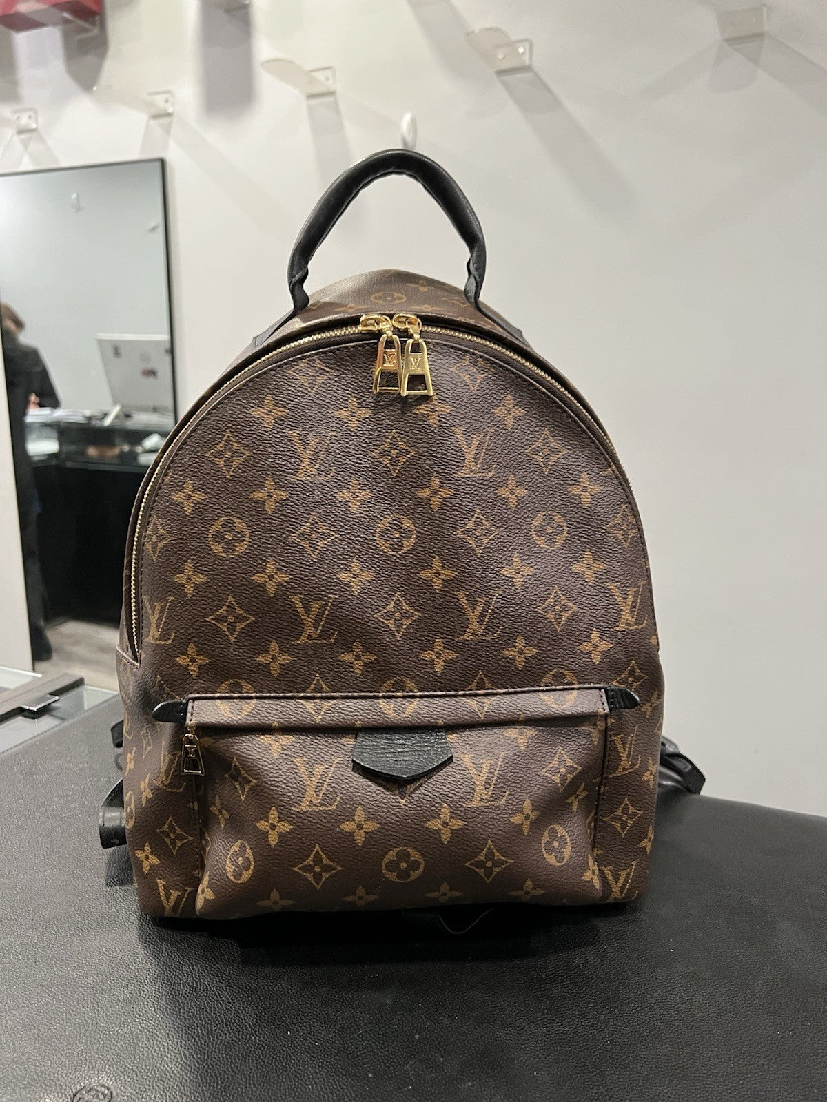 Louis Vuitton Palm Springs MM Backpack Includes Authenticity