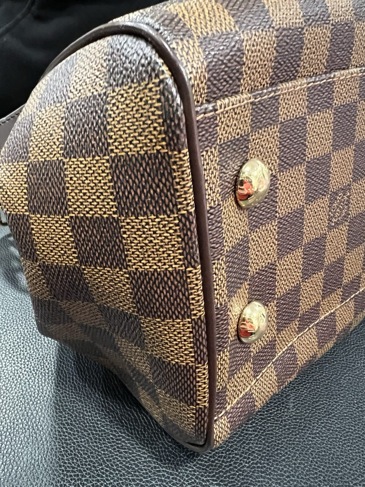 Louis Vuitton Damier EbeneTrevi PM W/Certificate Of Authenticity